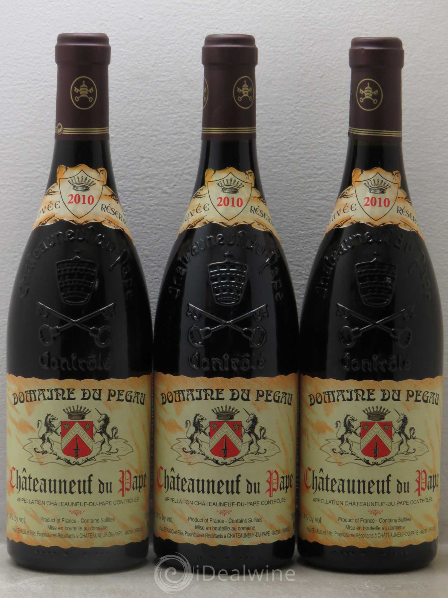 Châteauneuf-du-Pape Domaine du Pégau Cuvée Réservée Paul et Laurence Féraud 2010 - Lot de 6 bouteilles - 2