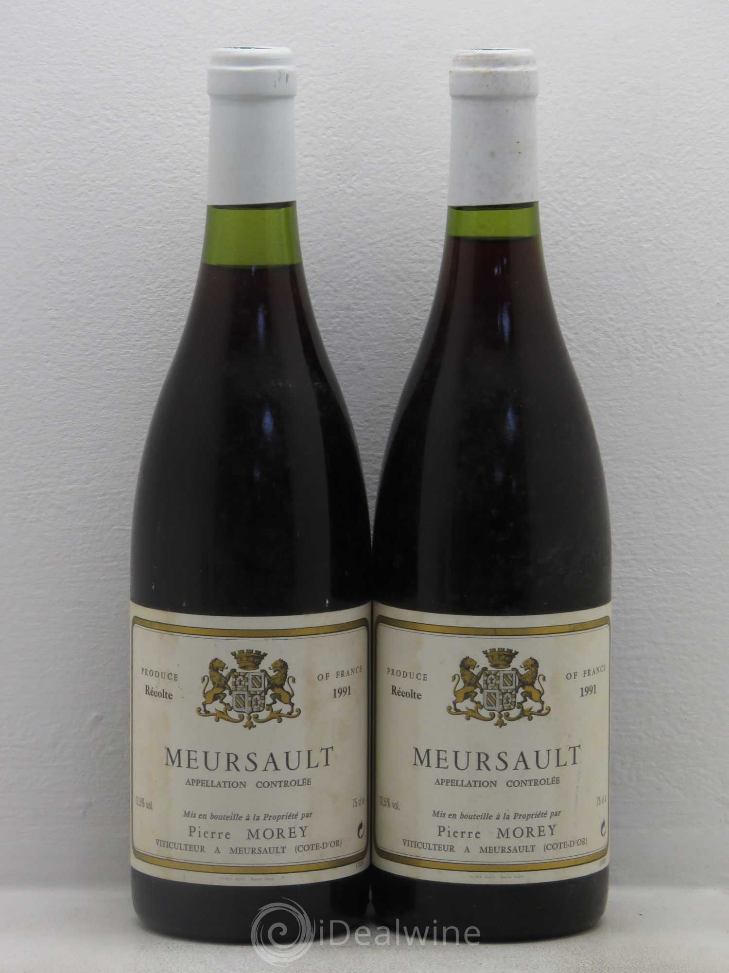 Meursault 1991 - Lot de 2 bouteilles - 0