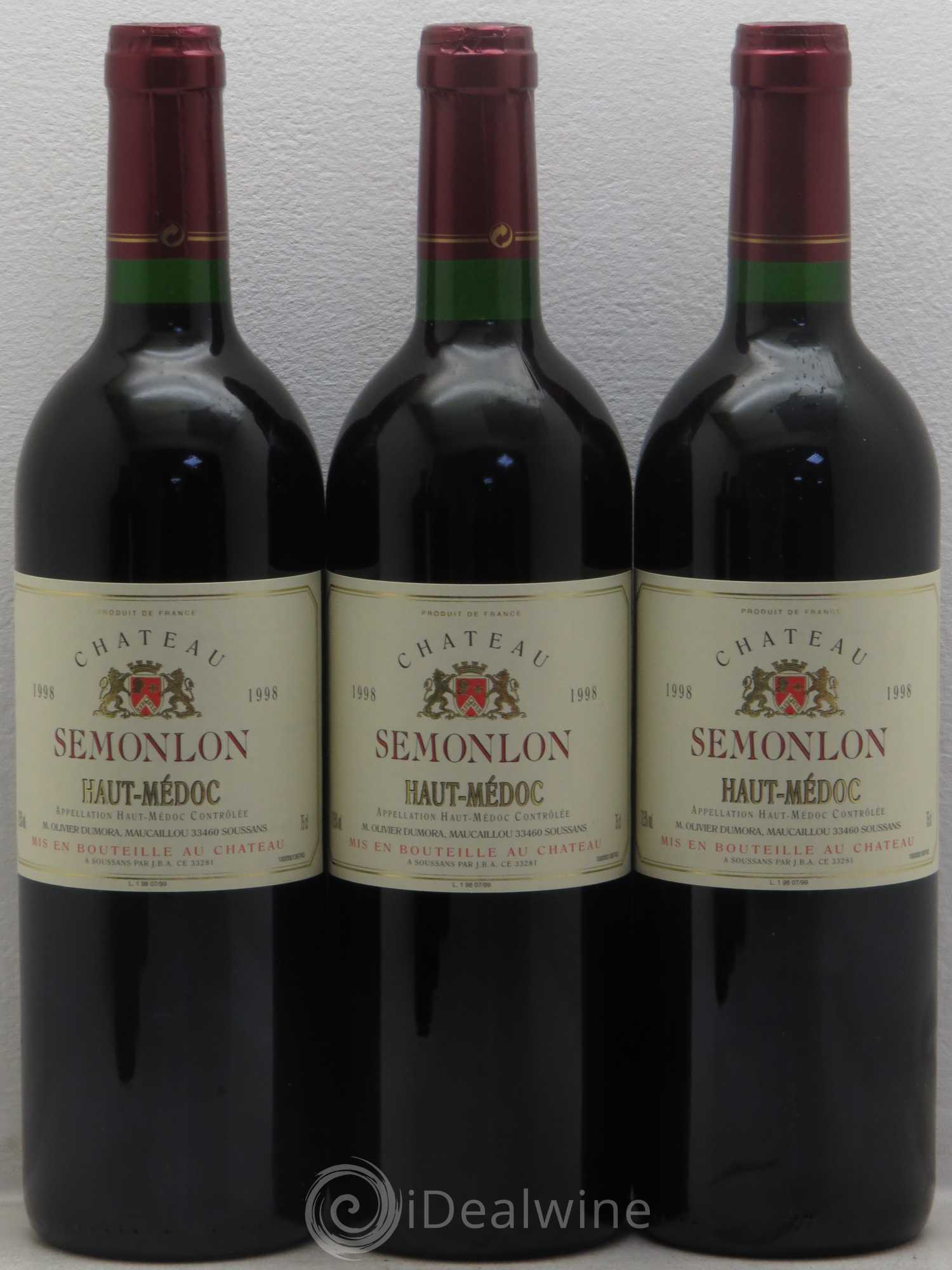 Bordeaux Château Charmant Margaux 1989 - Posten von 2 Flaschen - 1