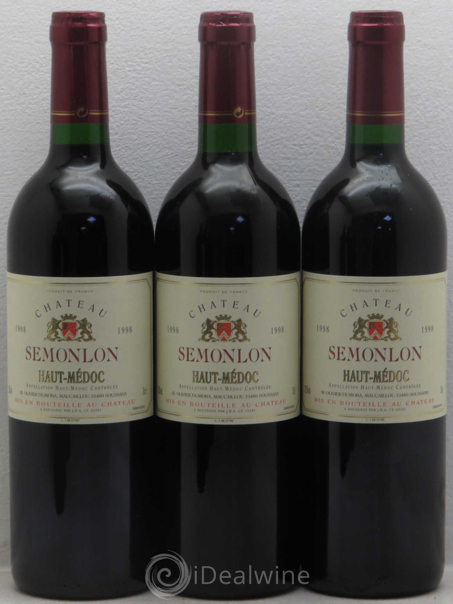 Bordeaux Château Charmant Margaux 1989 - Posten von 2 Flaschen - 2