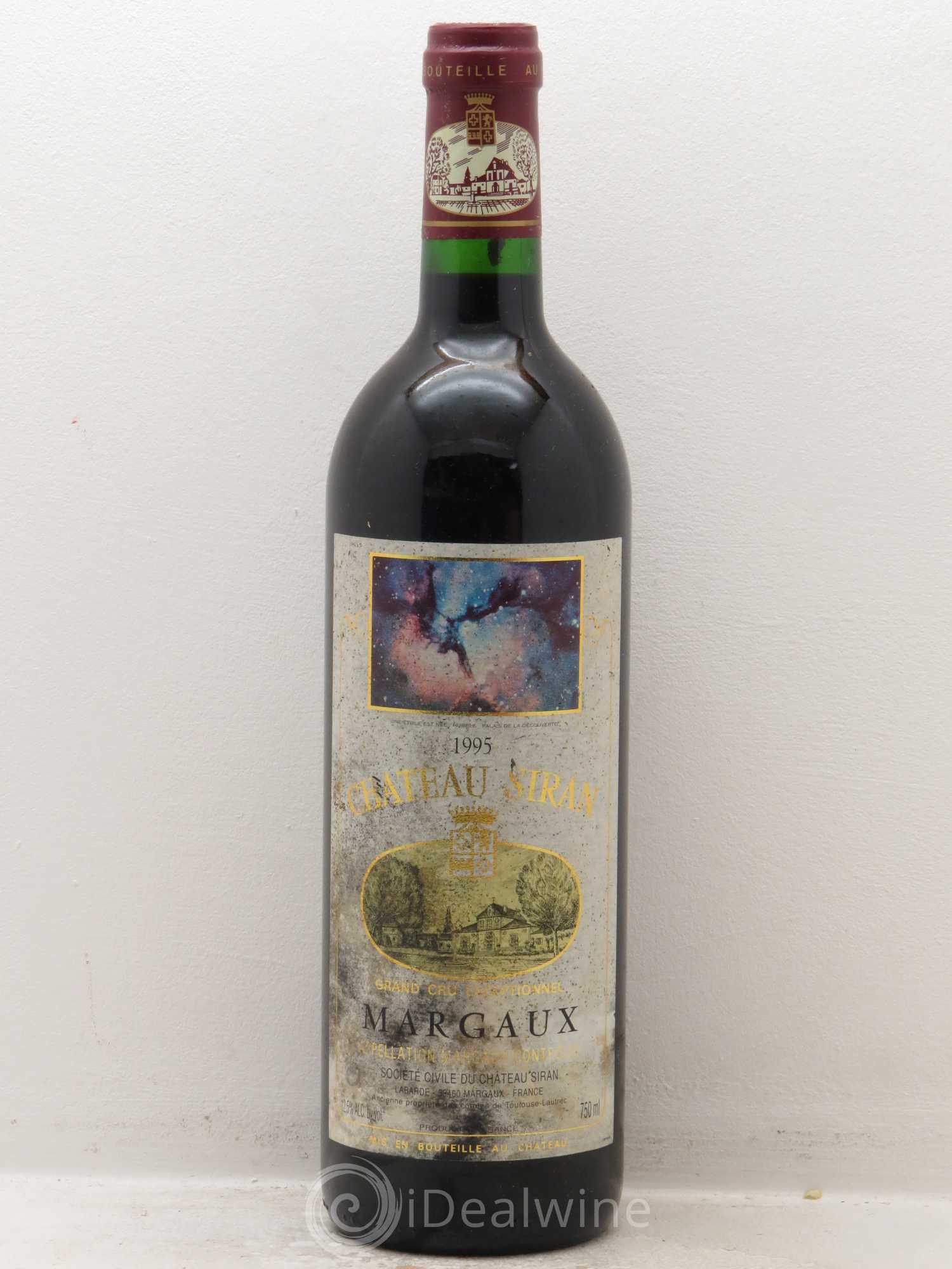 Château Siran (sans prix de réserve) 1995 - Lot de 1 bouteille - 0