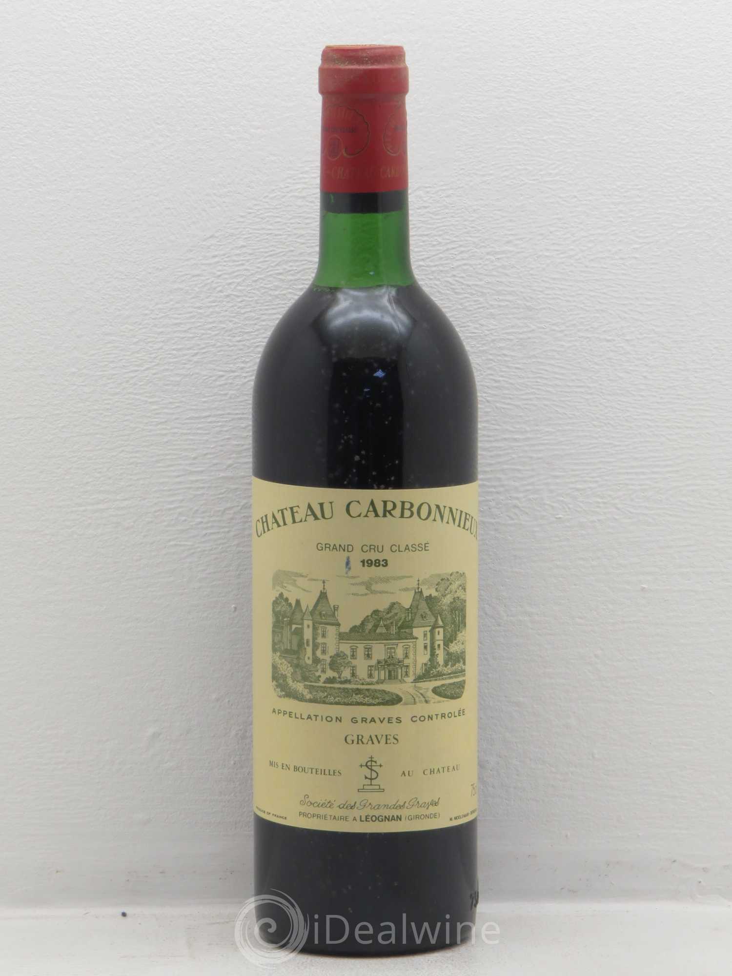 Château Carbonnieux Cru Classé de Graves 1983 - Lot de 1 bouteille - 0