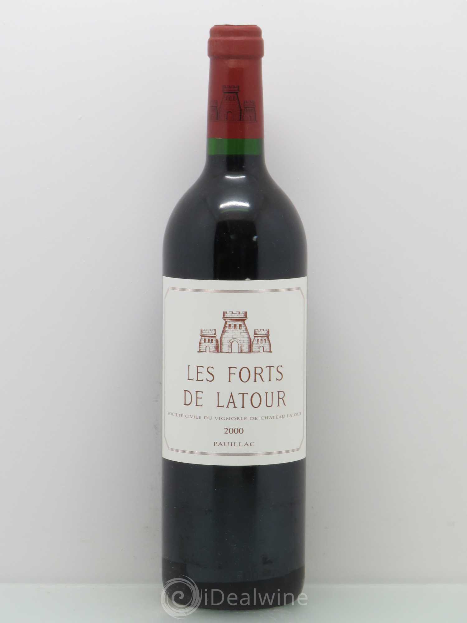 Les Forts de Latour Second Vin 2000 - Lot de 1 bouteille - 0