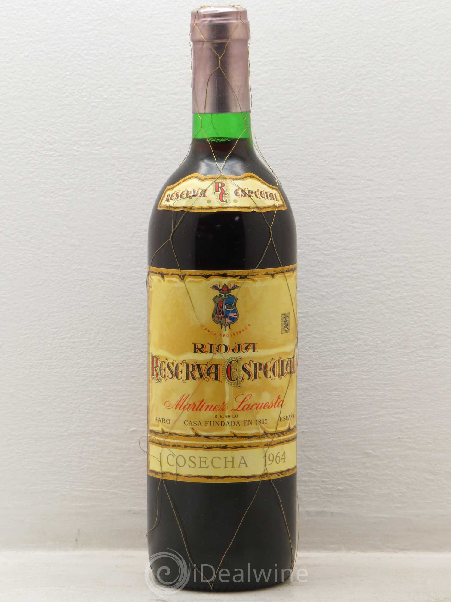 Rioja DOCA Berberana Reserva Especial (sans prix de réserve) 1964 - Lotto di 1 bottiglia - 0