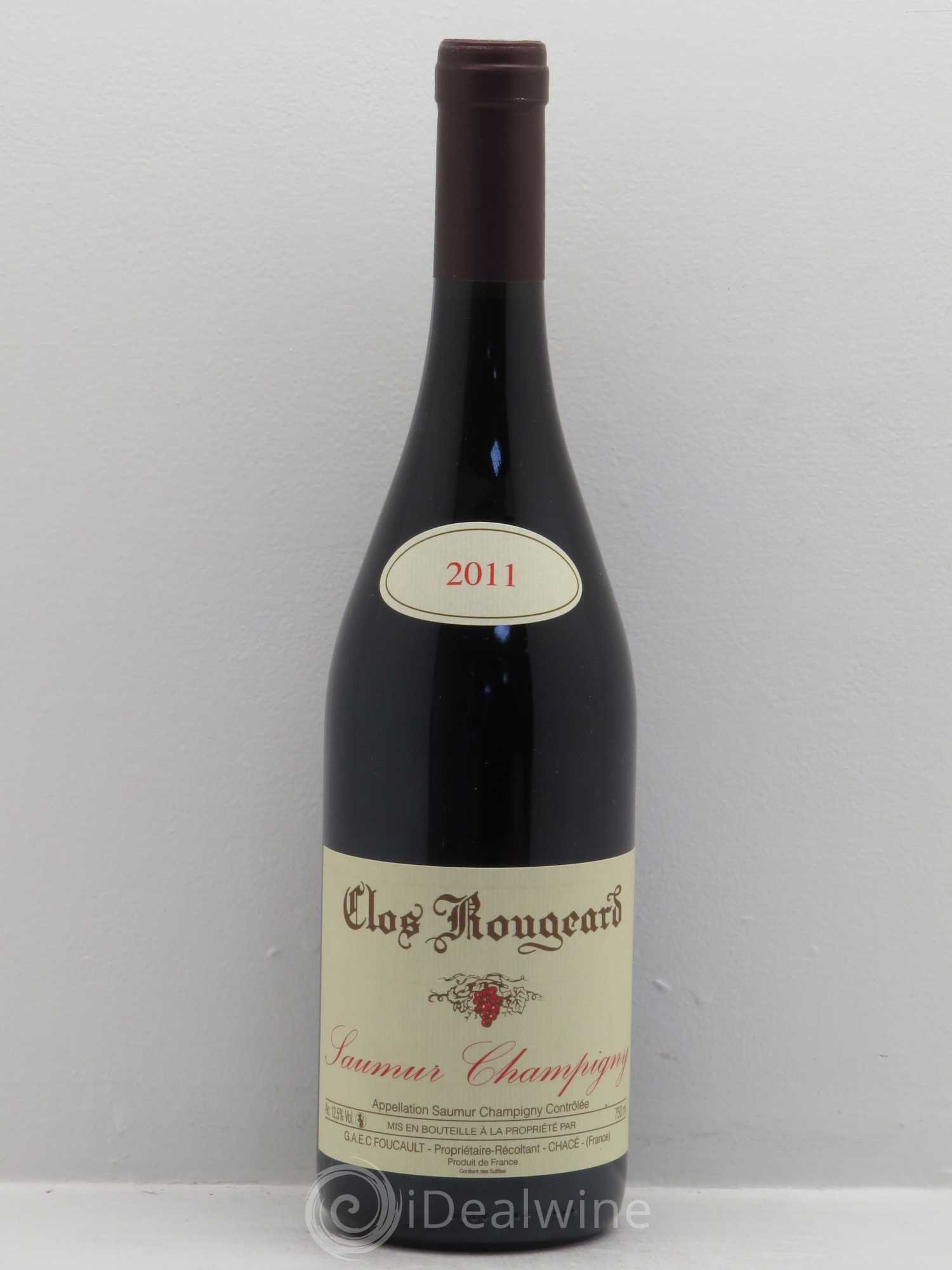 Saumur-Champigny Clos Rougeard (sans prix de réserve) 2011 - Lot de 1 bouteille - 0