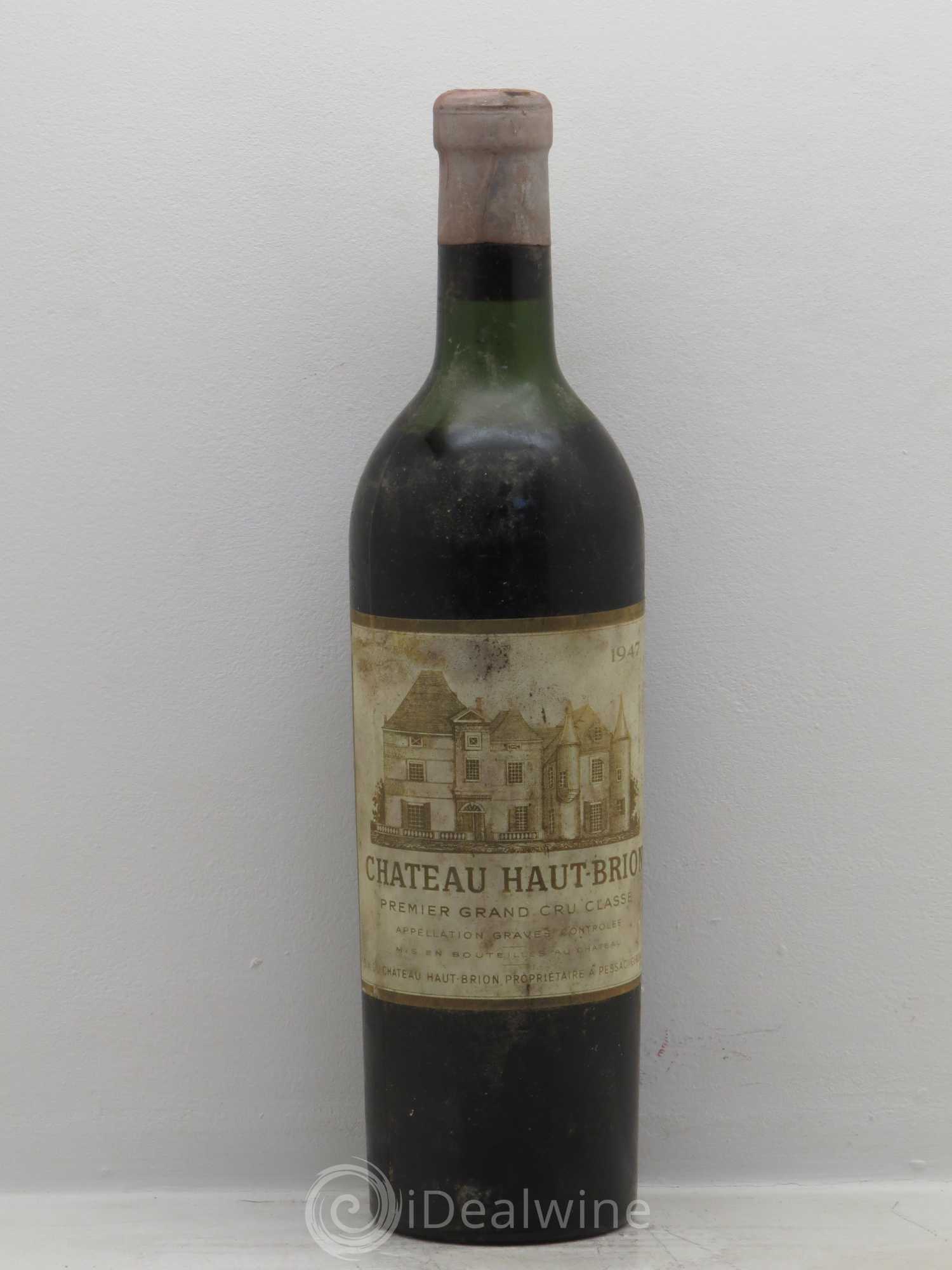 Château Haut Brion 1er Grand Cru Classé 1947 - Lot de 1 bouteille - 0