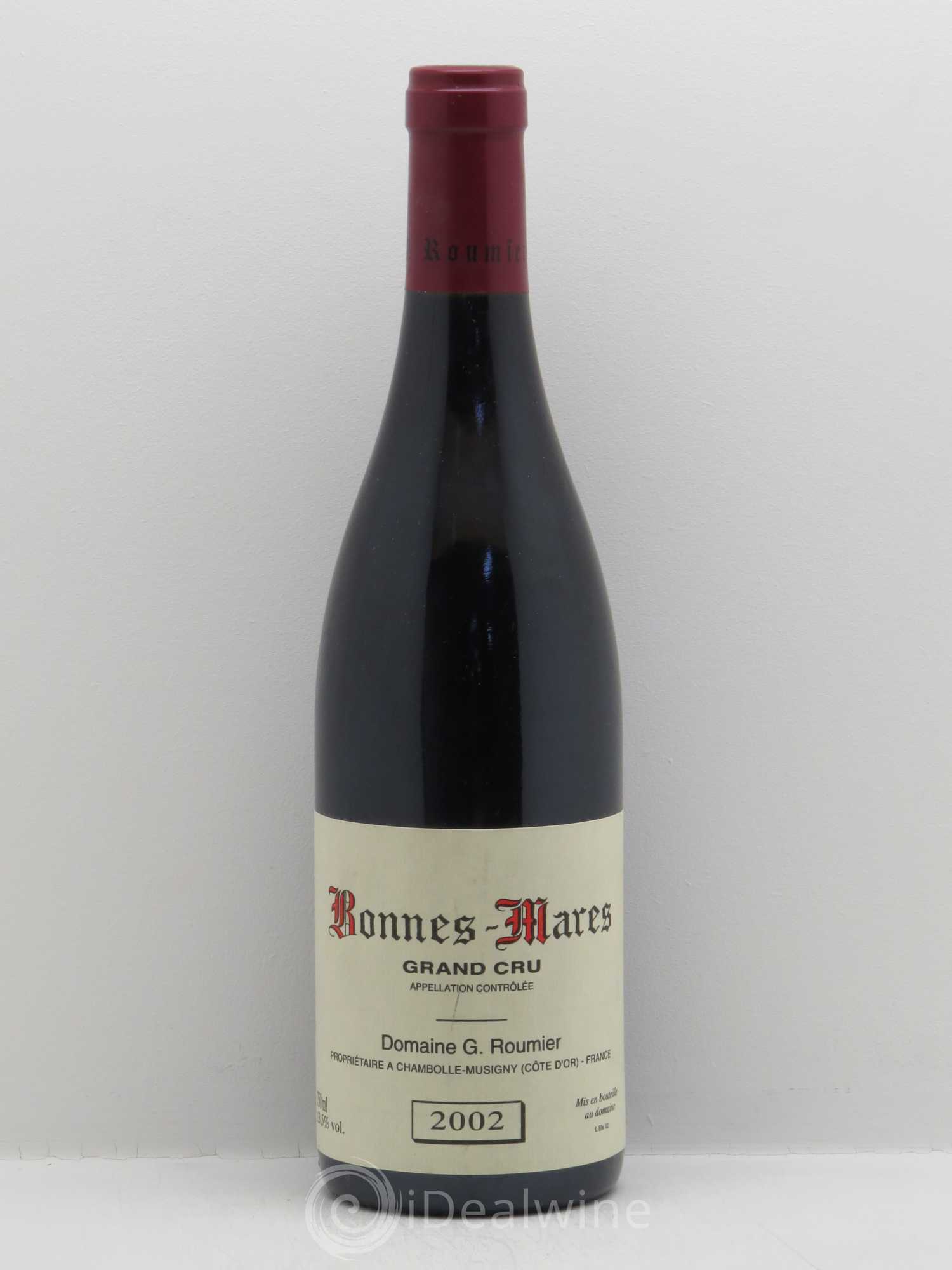 Bonnes-Mares Grand Cru Georges Roumier (Domaine) 2002 - Lot de 1 bouteille - 0