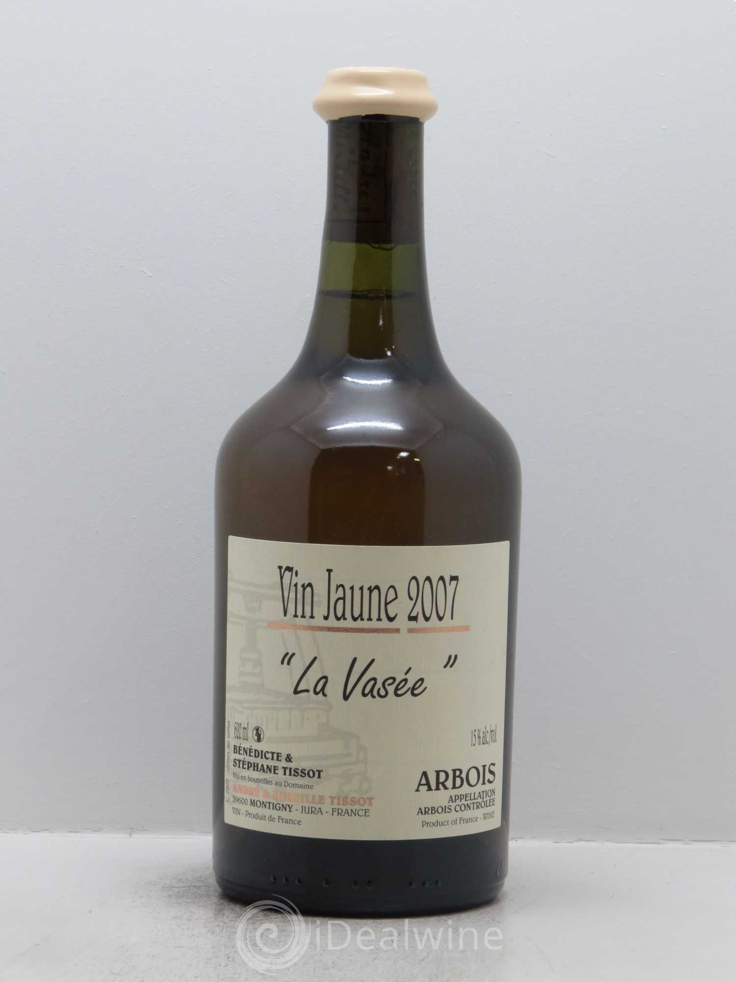 Arbois Vin Jaune La Vasée Stéphane Tissot 2007 - Posten von 1 Flasche - 0