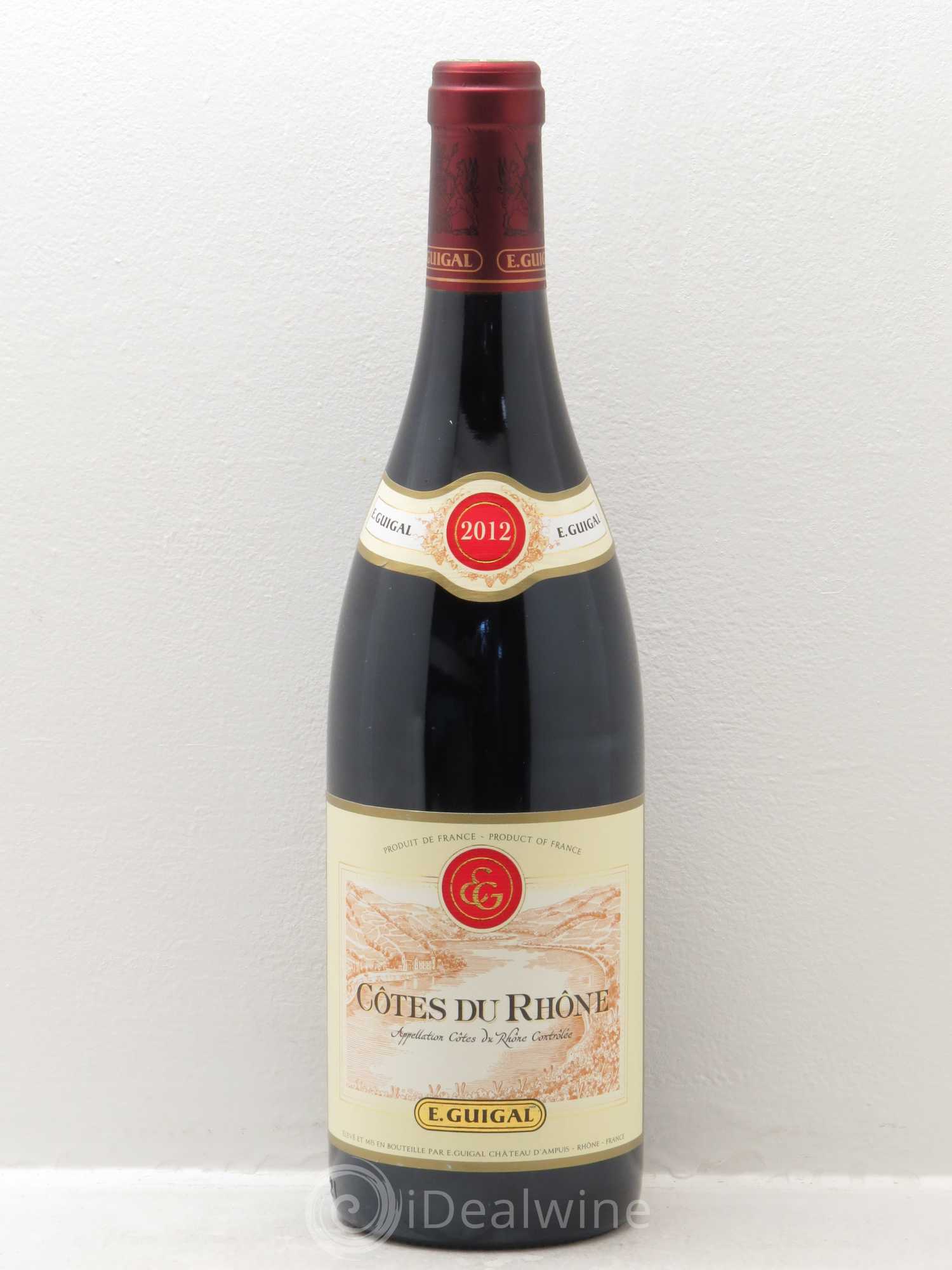Côtes-du-Rhône Guigal 2012 - Lot de 1 bouteille - 0