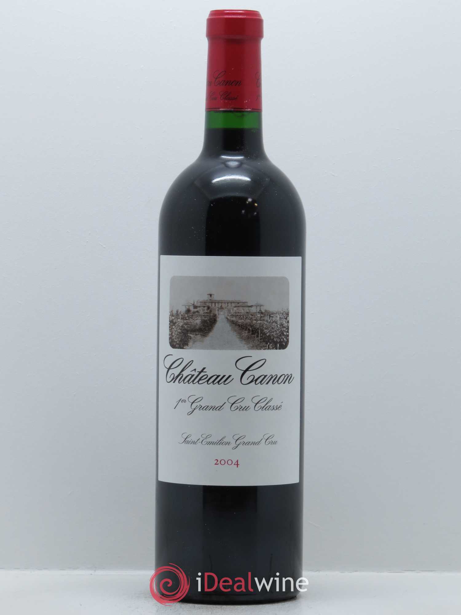 Château Canon 1er Grand Cru Classé B 2004 - Lot de 1 bouteille - 0