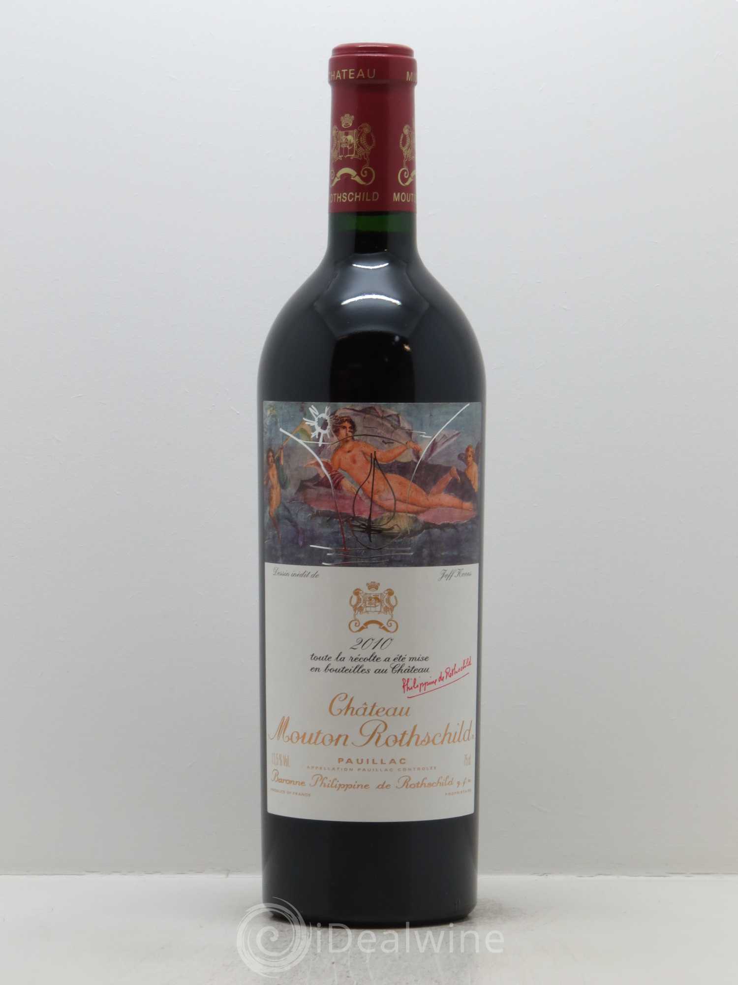 Caisse Collection Duclot 1 Petrus, 1 Cheval Blanc, 1 Mission Haut Brion, 1 Haut Brion,1 Margaux,1 Lafite Rothschild,1 Latour,1 Yquem, 1 Mouton Rothschild 2010 - Posten von 1 Flasche - 4