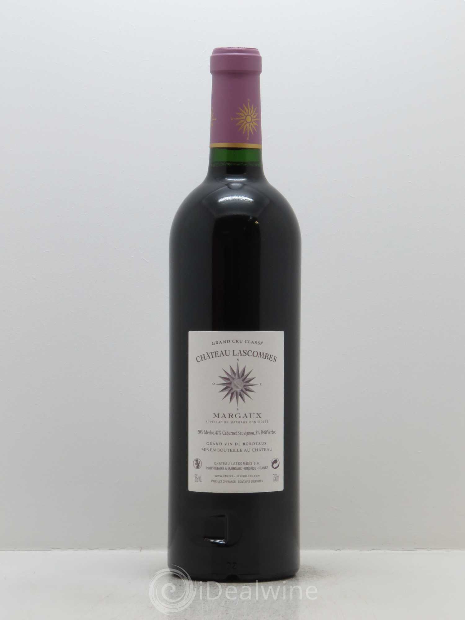 Château Lascombes 2ème Grand Cru Classé 2008 - Lot de 1 bouteille - 1