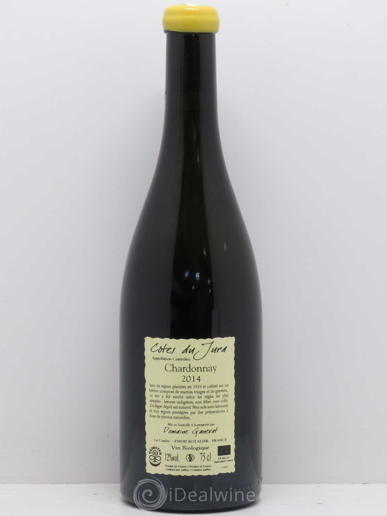 Côtes du Jura Les Grands Teppes Vieilles Vignes Jean-François Ganevat (Domaine) Chardonnay  2014 - Lot de 1 bouteille - 1