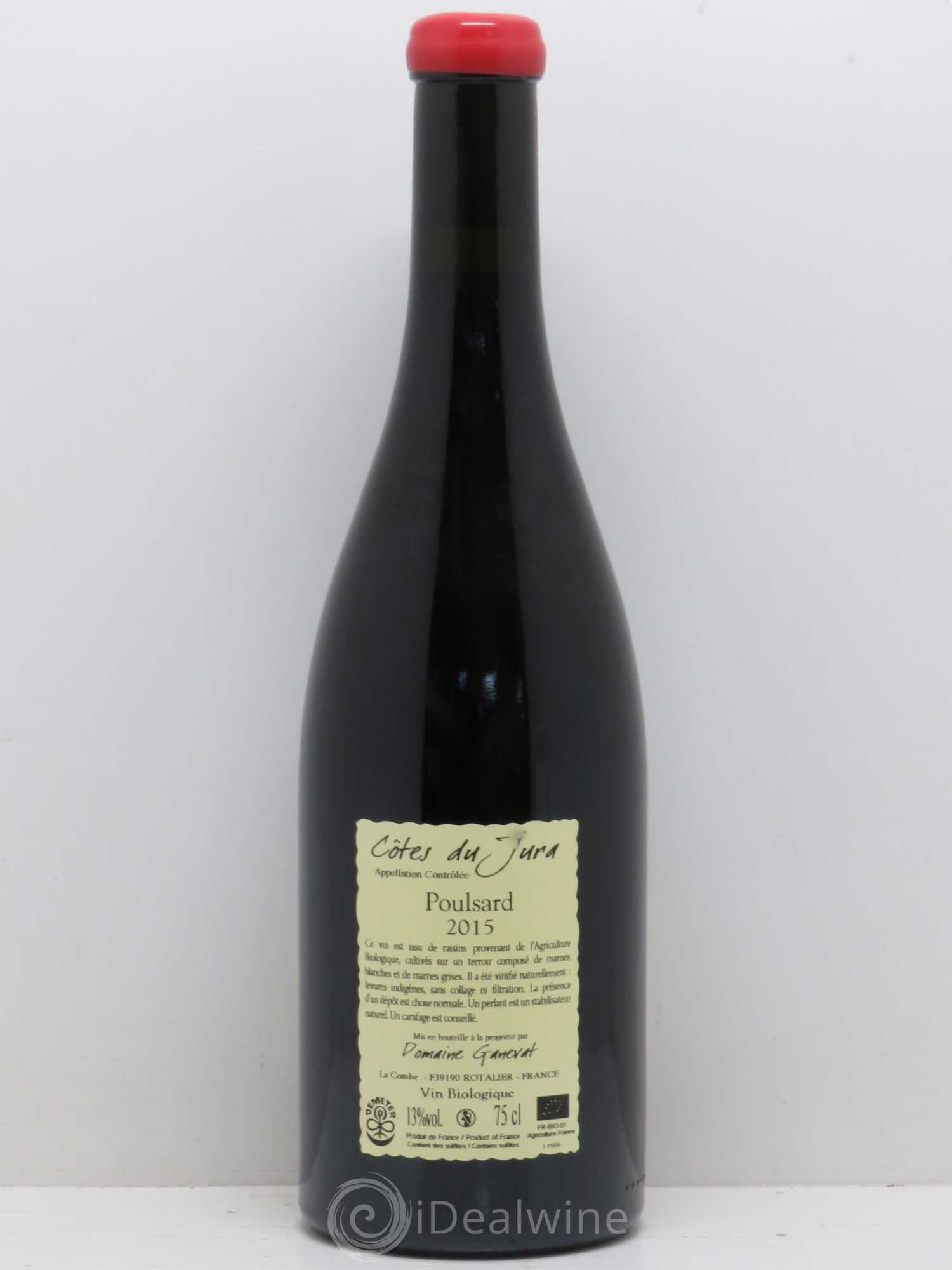 Côtes du Jura Cuvée de l'Enfant Terrible Jean-François Ganevat (Domaine) Poulsard  2015 - Lot de 1 bouteille - 1