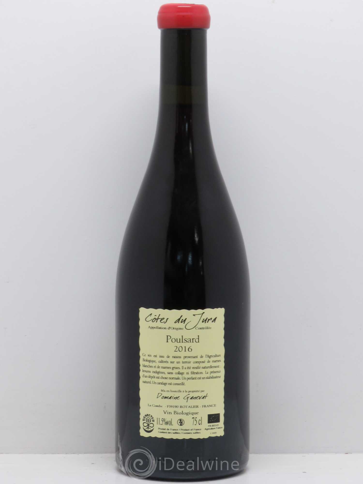Côtes du Jura Cuvée de l'Enfant Terrible Jean-François Ganevat (Domaine) Poulsard 2016 - Lot de 1 bouteille - 1