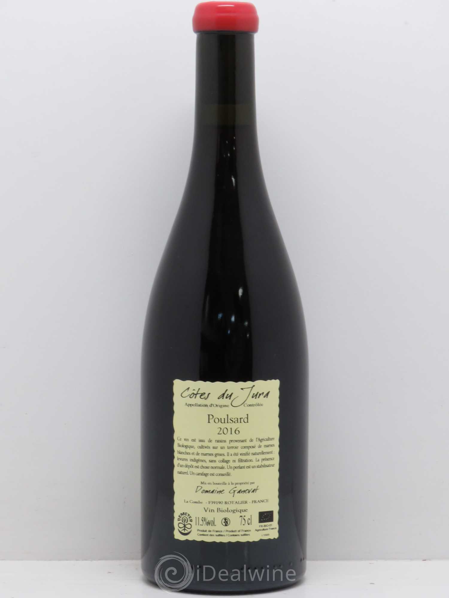 Côtes du Jura Cuvée de l'Enfant Terrible Jean-François Ganevat (Domaine) Poulsard 2016 - Lot de 1 bouteille - 1