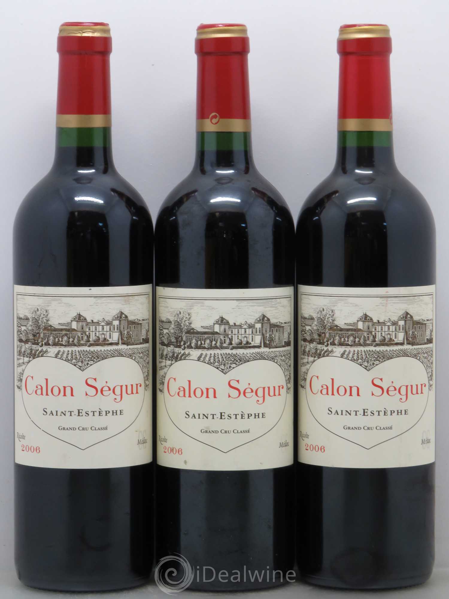 Château Calon Ségur 3ème Grand Cru Classé 2006 - Lot de 6 bouteilles - 1