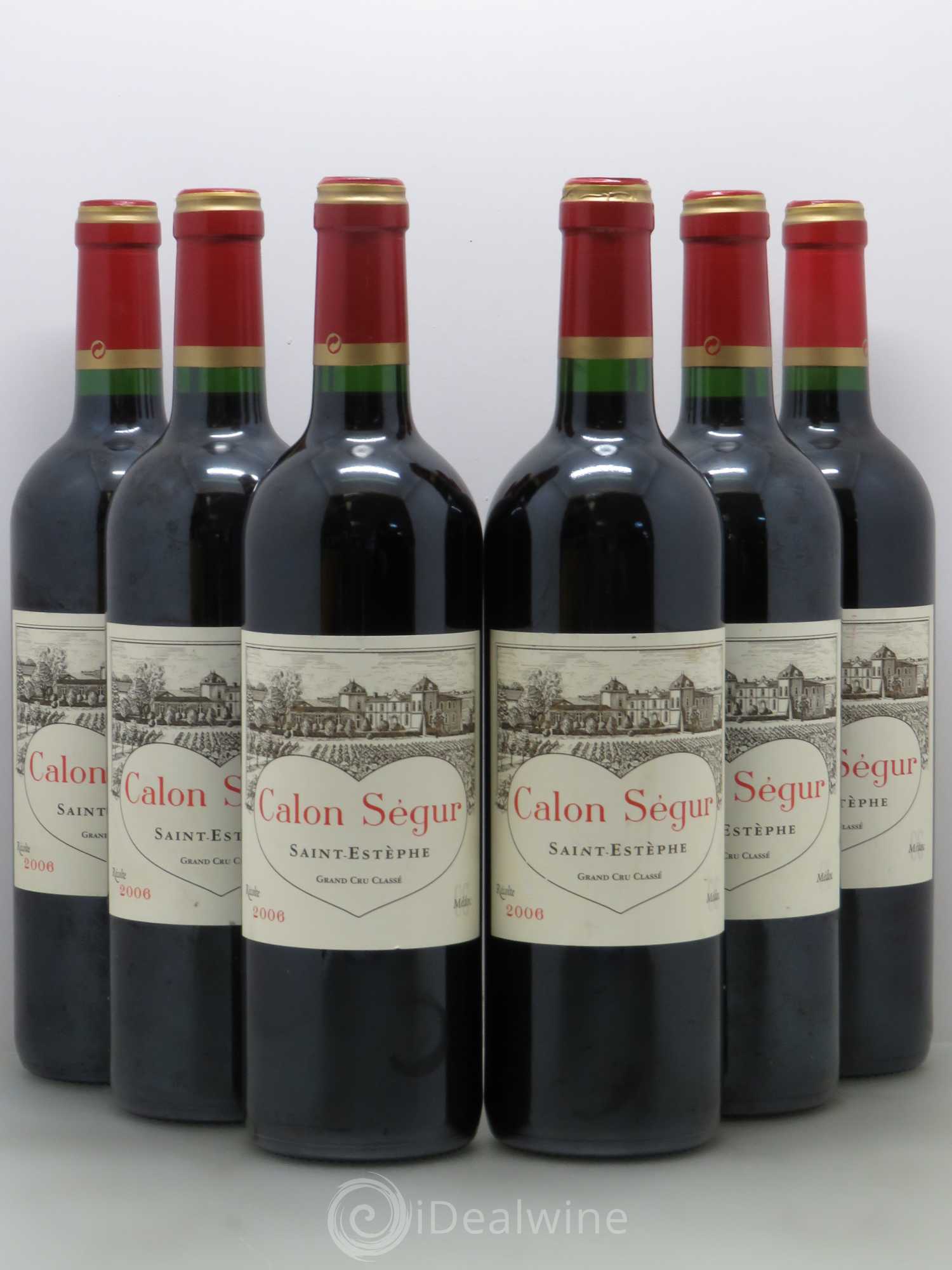 Château Calon Ségur 3ème Grand Cru Classé 2006 - Lot de 6 bouteilles - 0