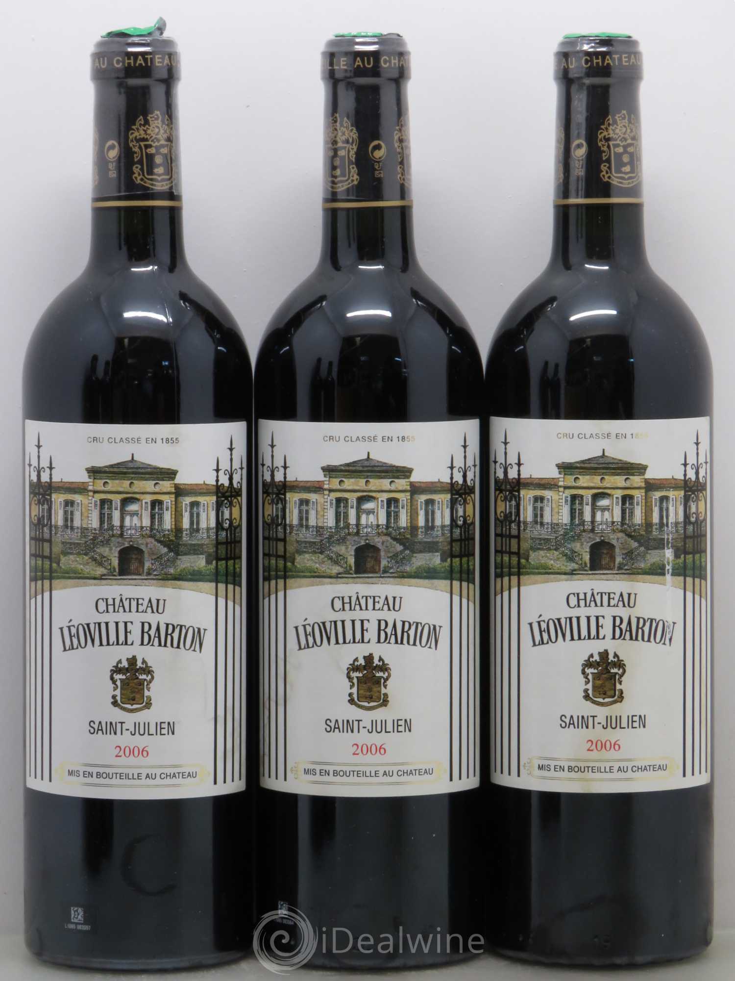 Château Léoville Barton 2ème Grand Cru Classé 2006 - Lot de 5 bouteilles - 1