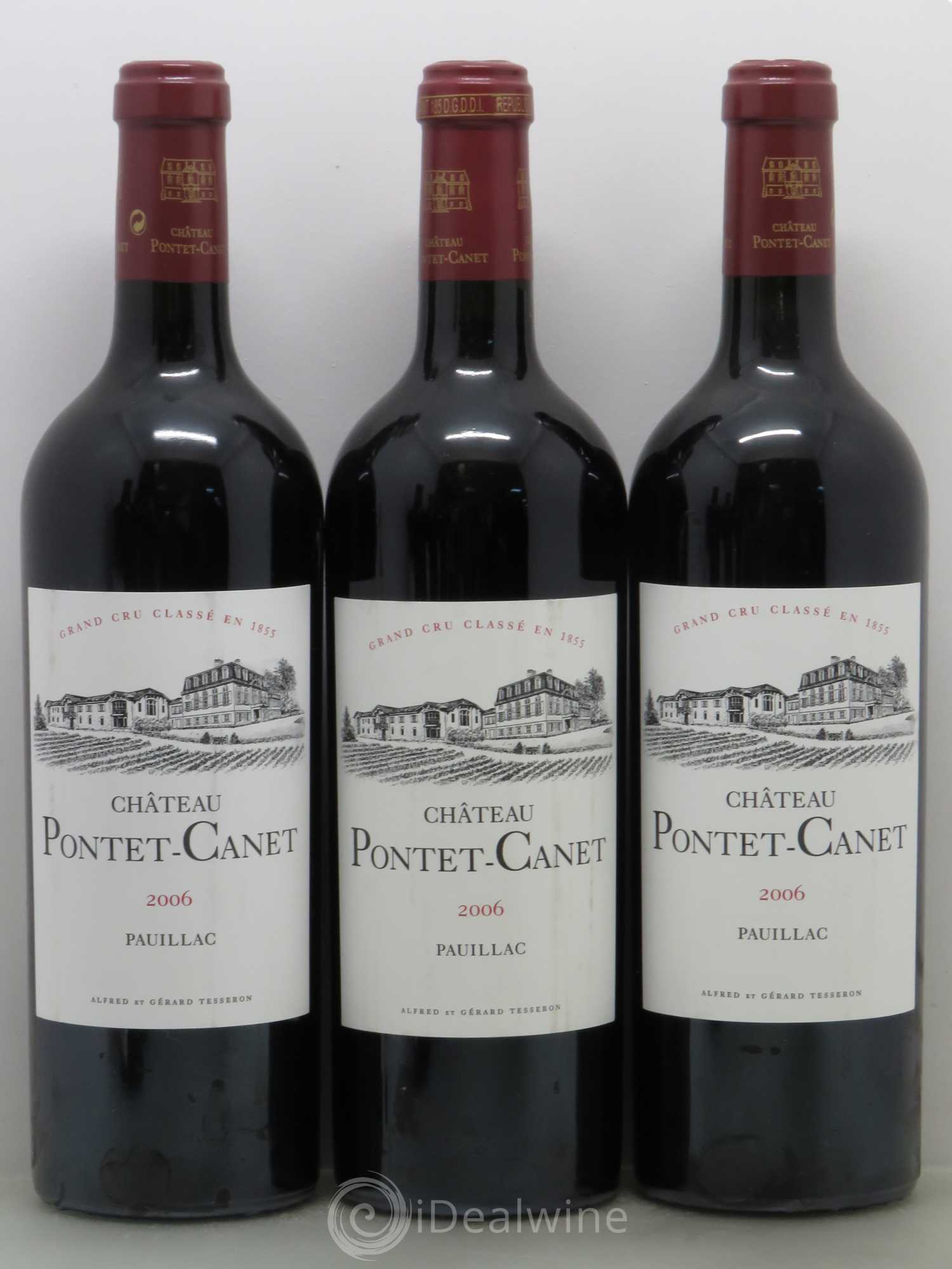 Château Pontet Canet 5ème Grand Cru Classé 2006 - Lot de 6 bouteilles - 2