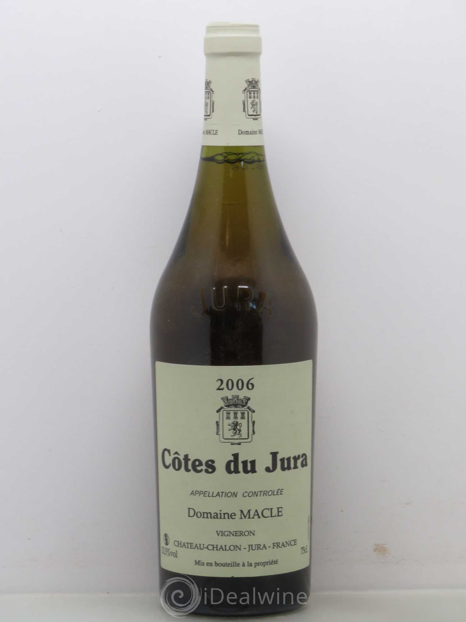 Côtes du Jura Jean Macle 2006 - Lot de 1 bouteille - 0
