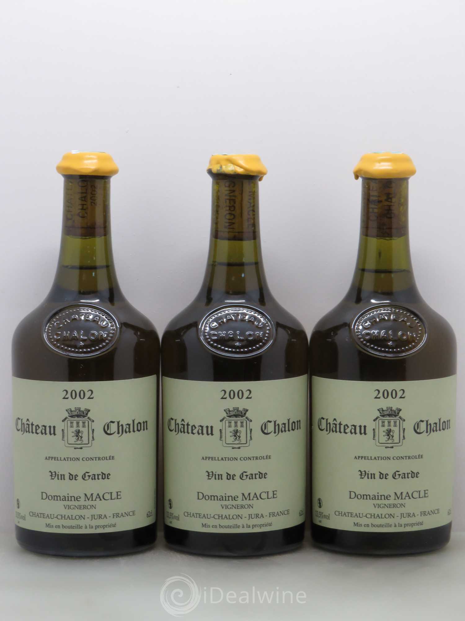 Château-Chalon Jean Macle 2002 - Lot de 3 bouteilles - 0