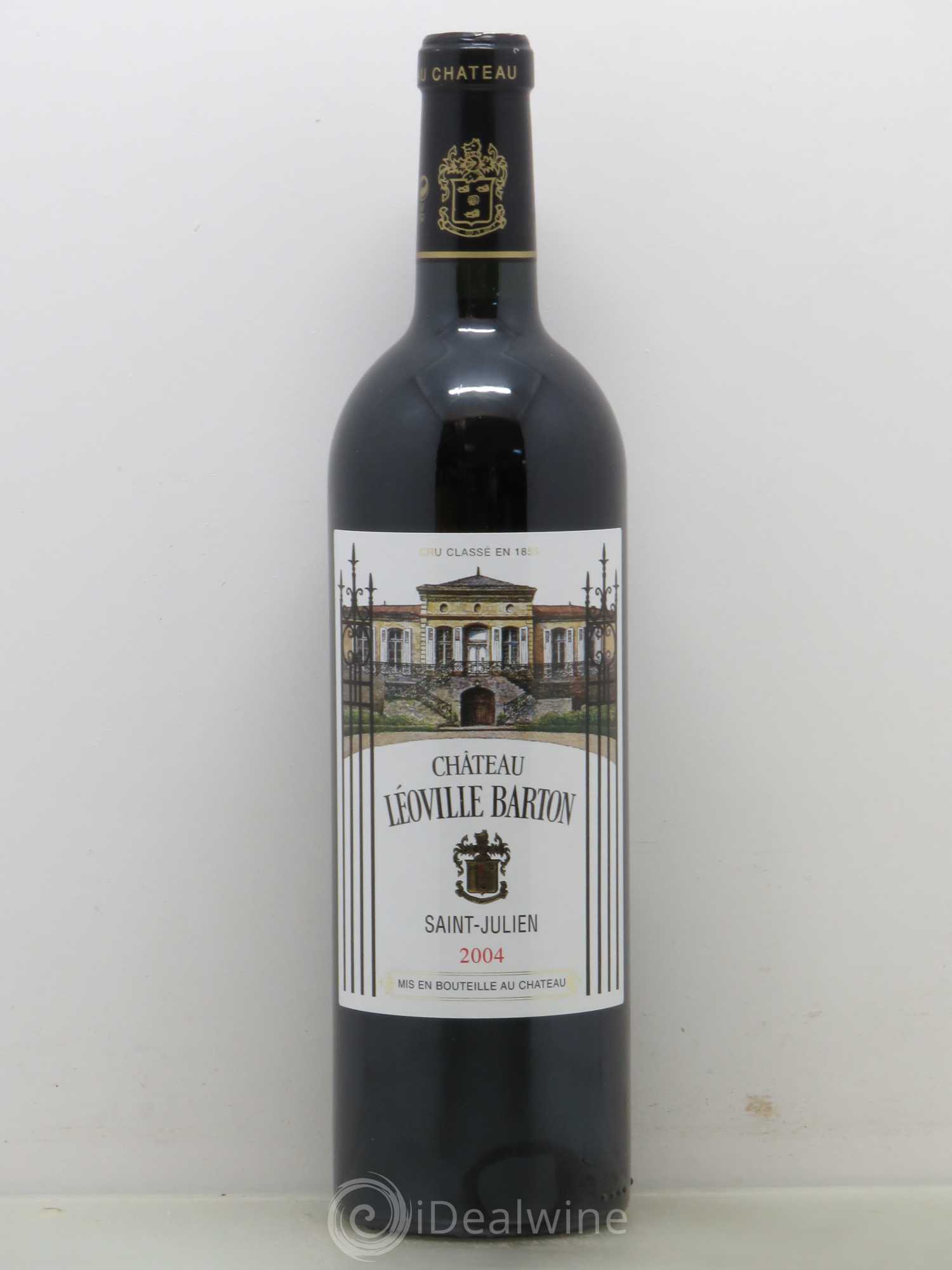 Château Léoville Barton 2ème Grand Cru Classé 2004 - Lot de 1 bouteille - 0