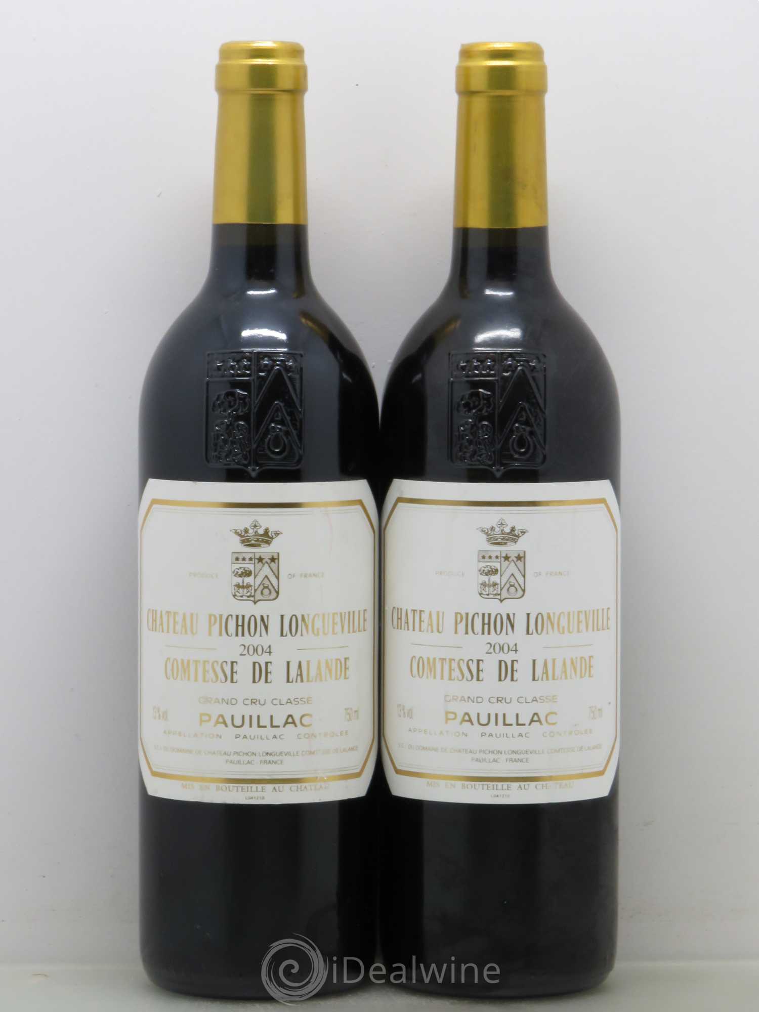 Château Pichon Longueville Comtesse de Lalande 2ème Grand Cru Classé 2004 - Lot de 2 bouteilles - 0