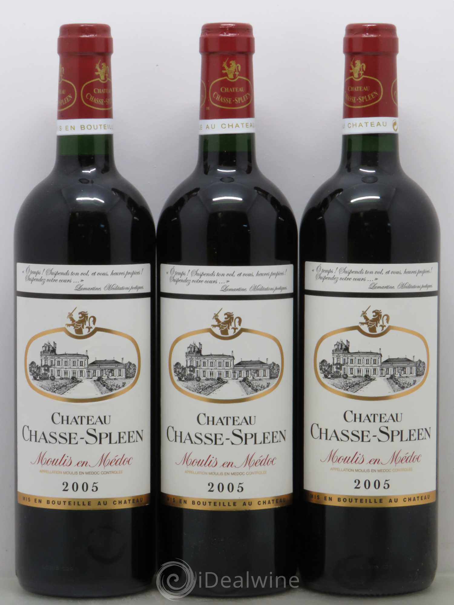 Château Chasse Spleen 2005 - Lot de 6 bouteilles - 1