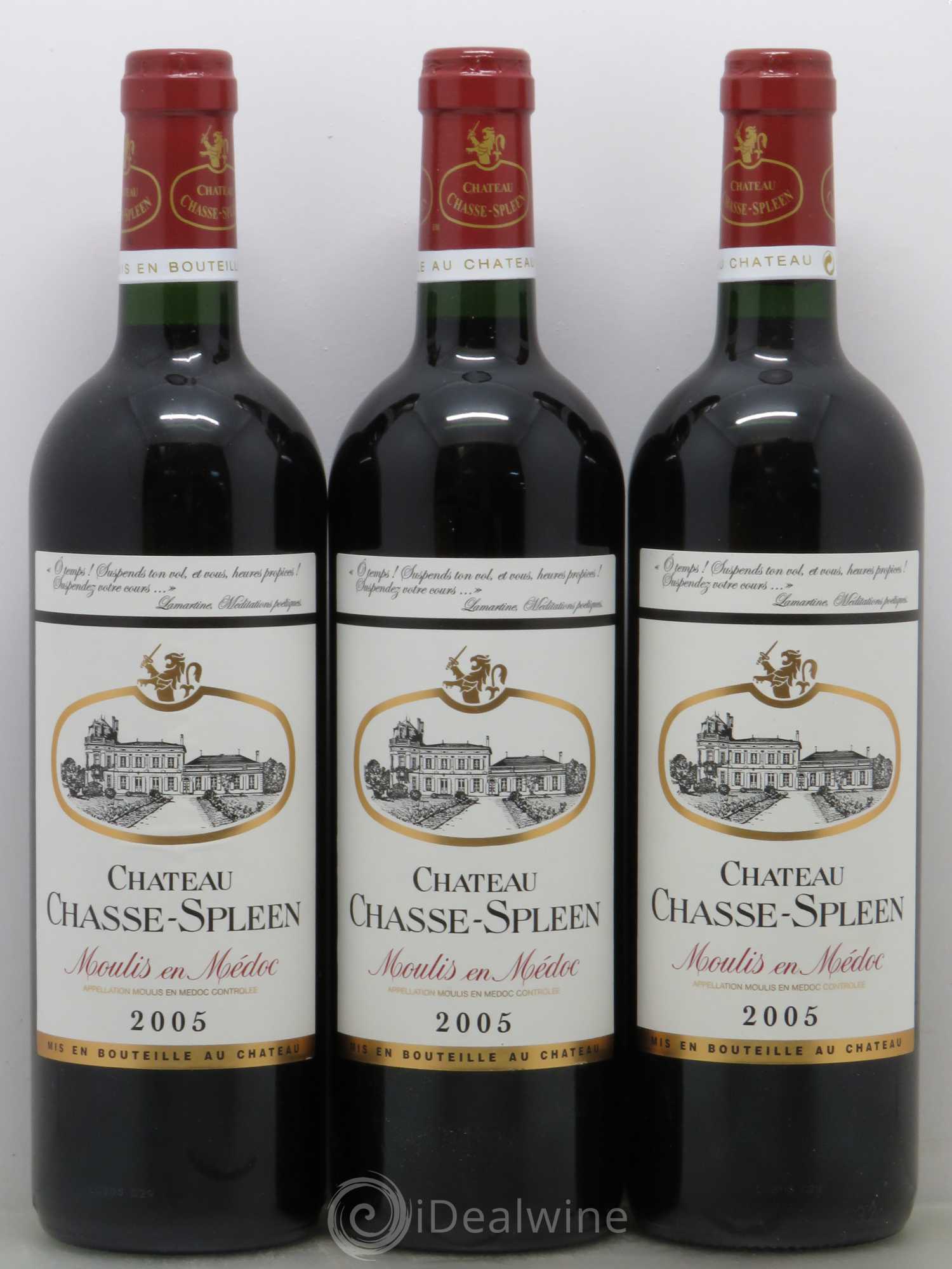 Château Chasse Spleen 2005 - Lot de 6 bouteilles - 2