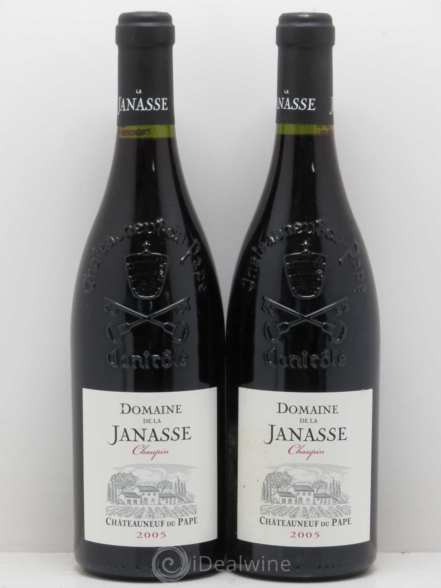 Châteauneuf-du-Pape Cuvée Chaupin La Janasse (Domaine de) 2005 - Lot de 2 bouteilles - 0