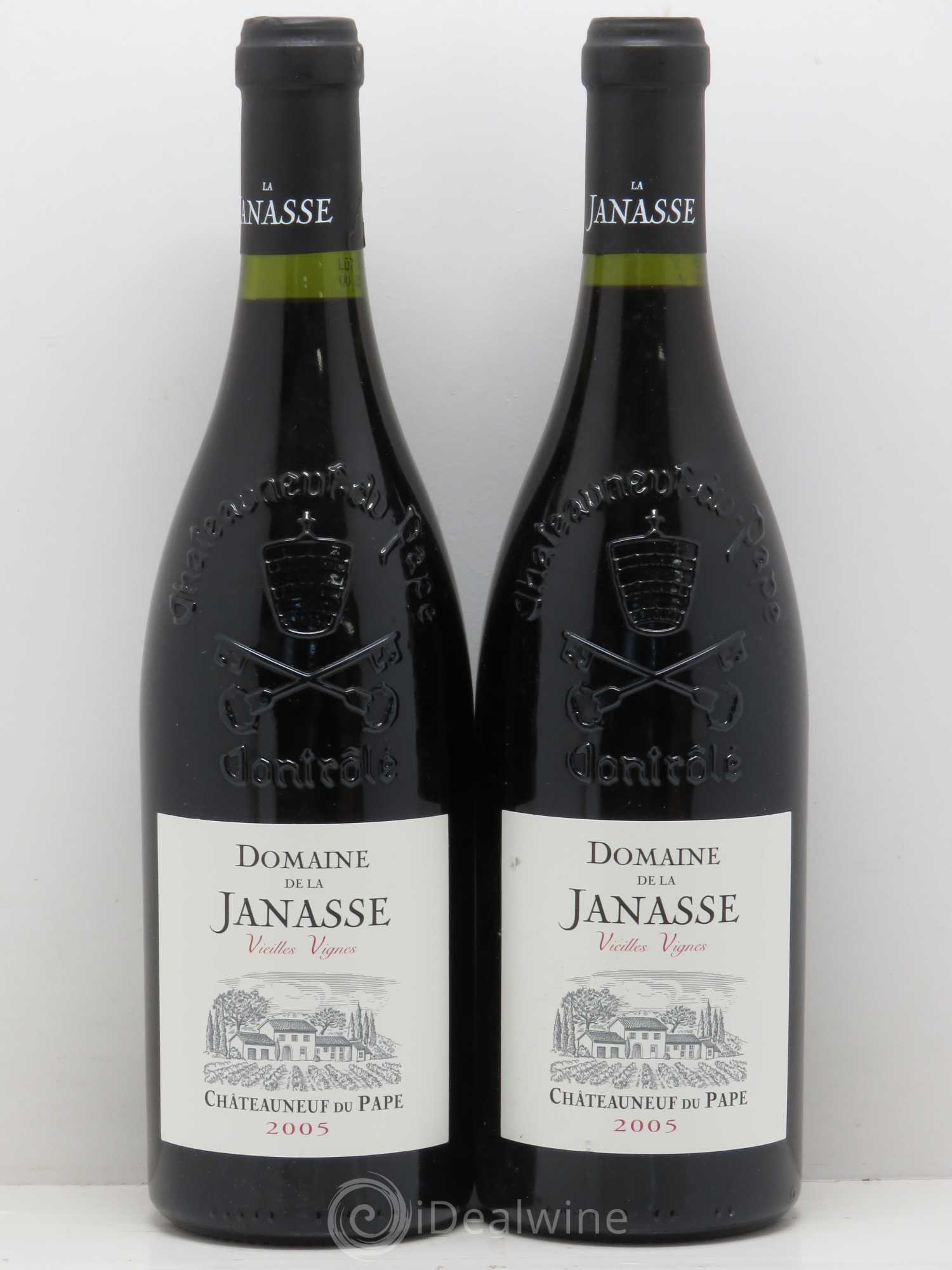 Châteauneuf-du-Pape Cuvée Vieilles Vignes La Janasse (Domaine de) 2005 - Lot de 2 bouteilles - 0