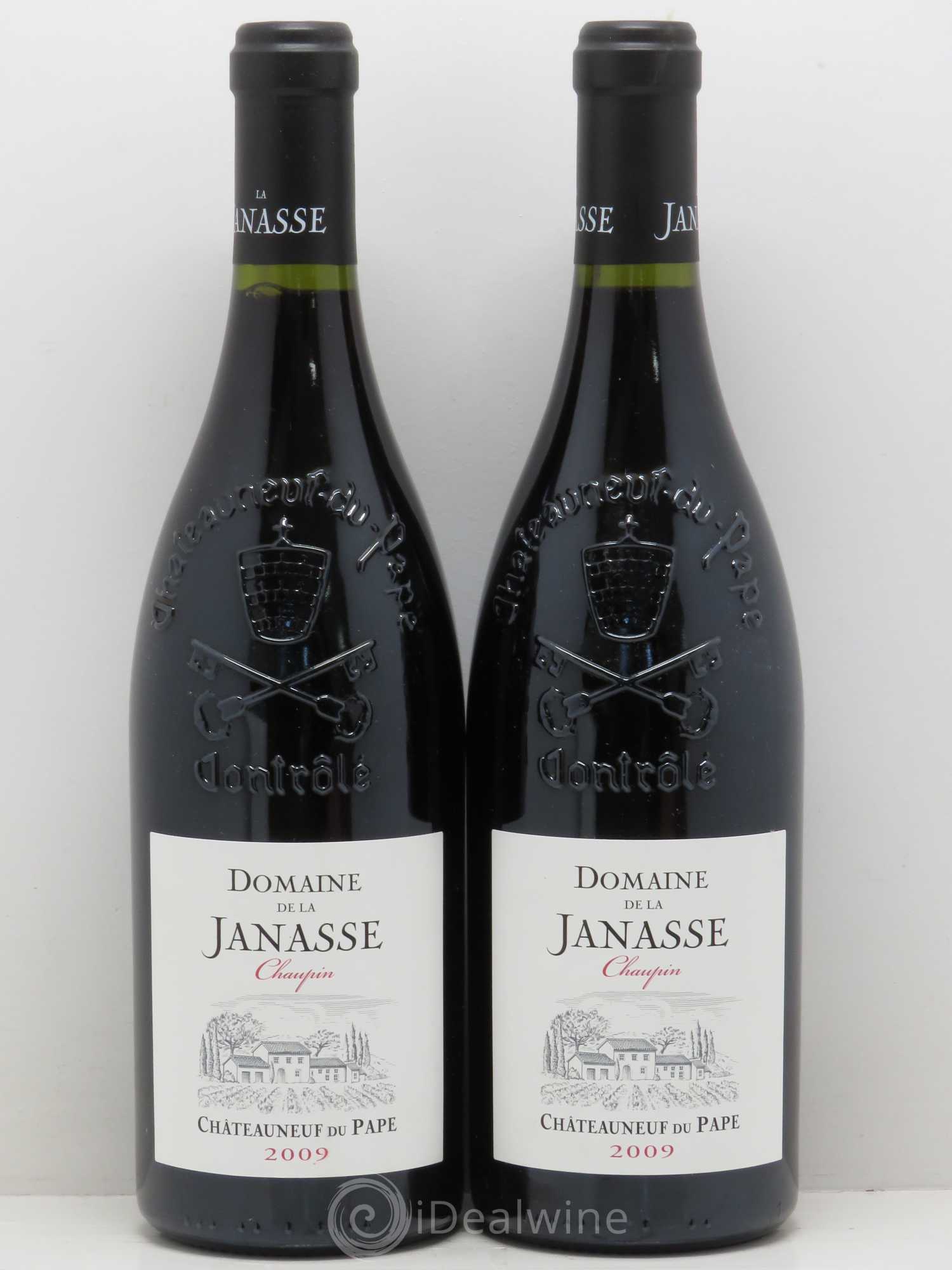 Châteauneuf-du-Pape Cuvée Chaupin La Janasse (Domaine de) 2009 - Lot de 2 bouteilles - 0