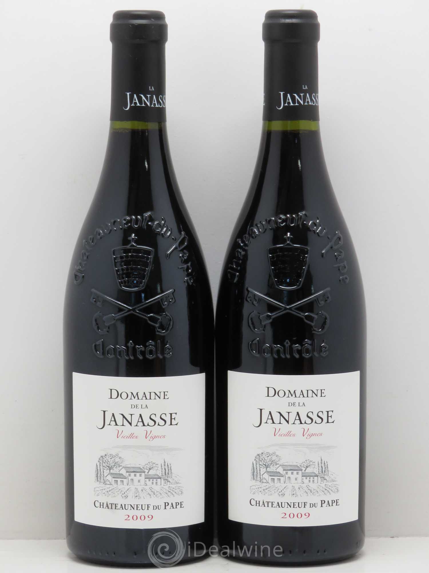 Châteauneuf-du-Pape Cuvée Vieilles Vignes La Janasse (Domaine de) 2009 - Lot de 2 bouteilles - 0