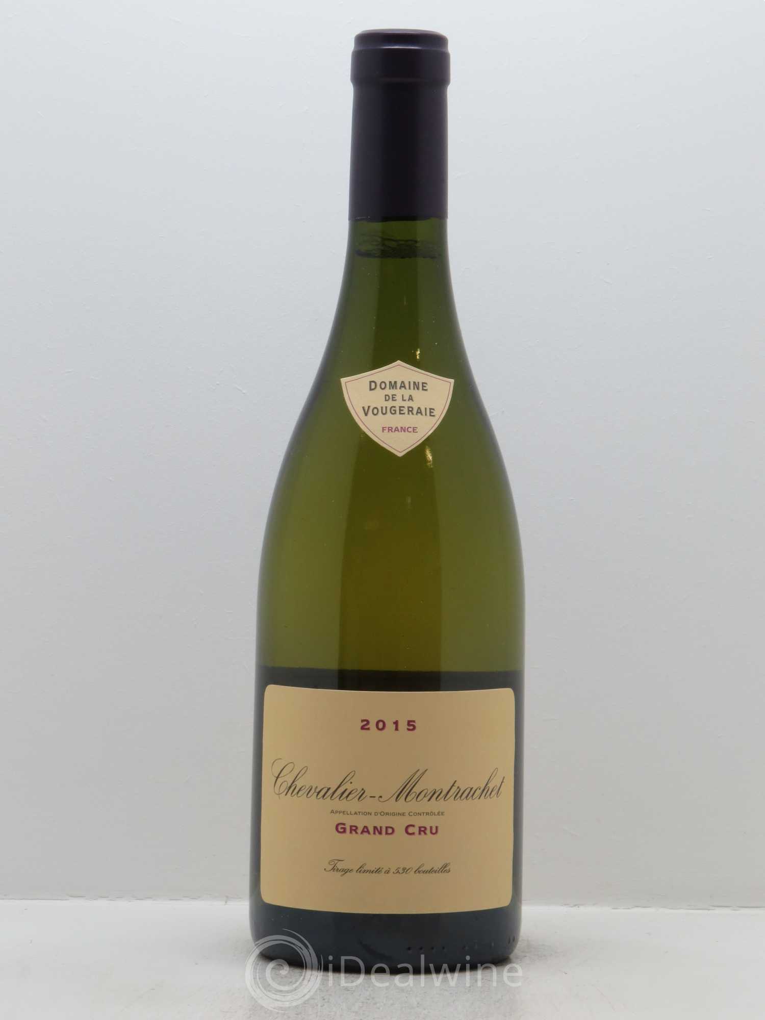 Chevalier-Montrachet Grand Cru La Vougeraie 2015 - Lot de 1 bouteille - 0
