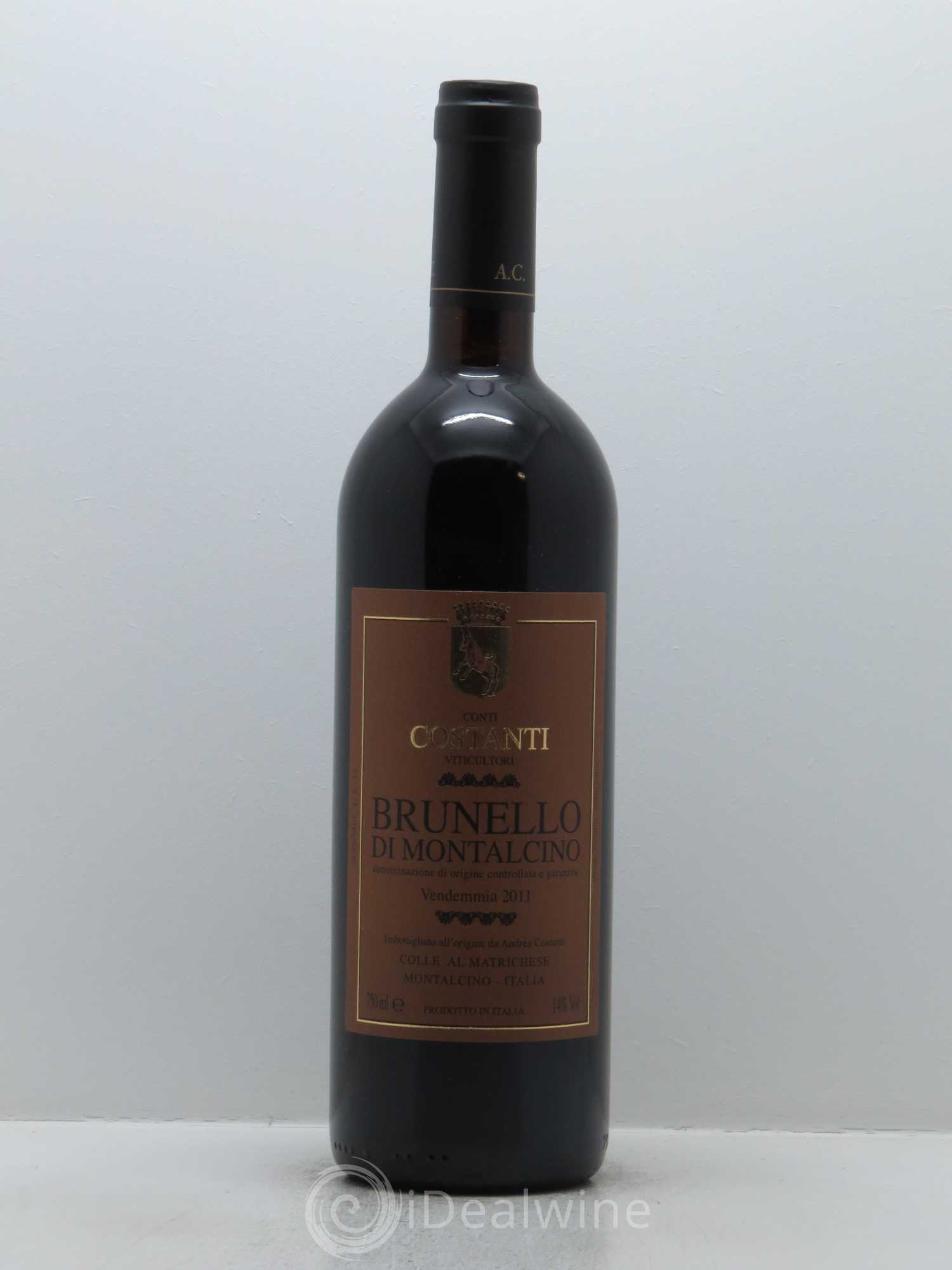 Brunello di Montalcino DOCG Conti Costanti 2011 - Lot de 1 bouteille - 0