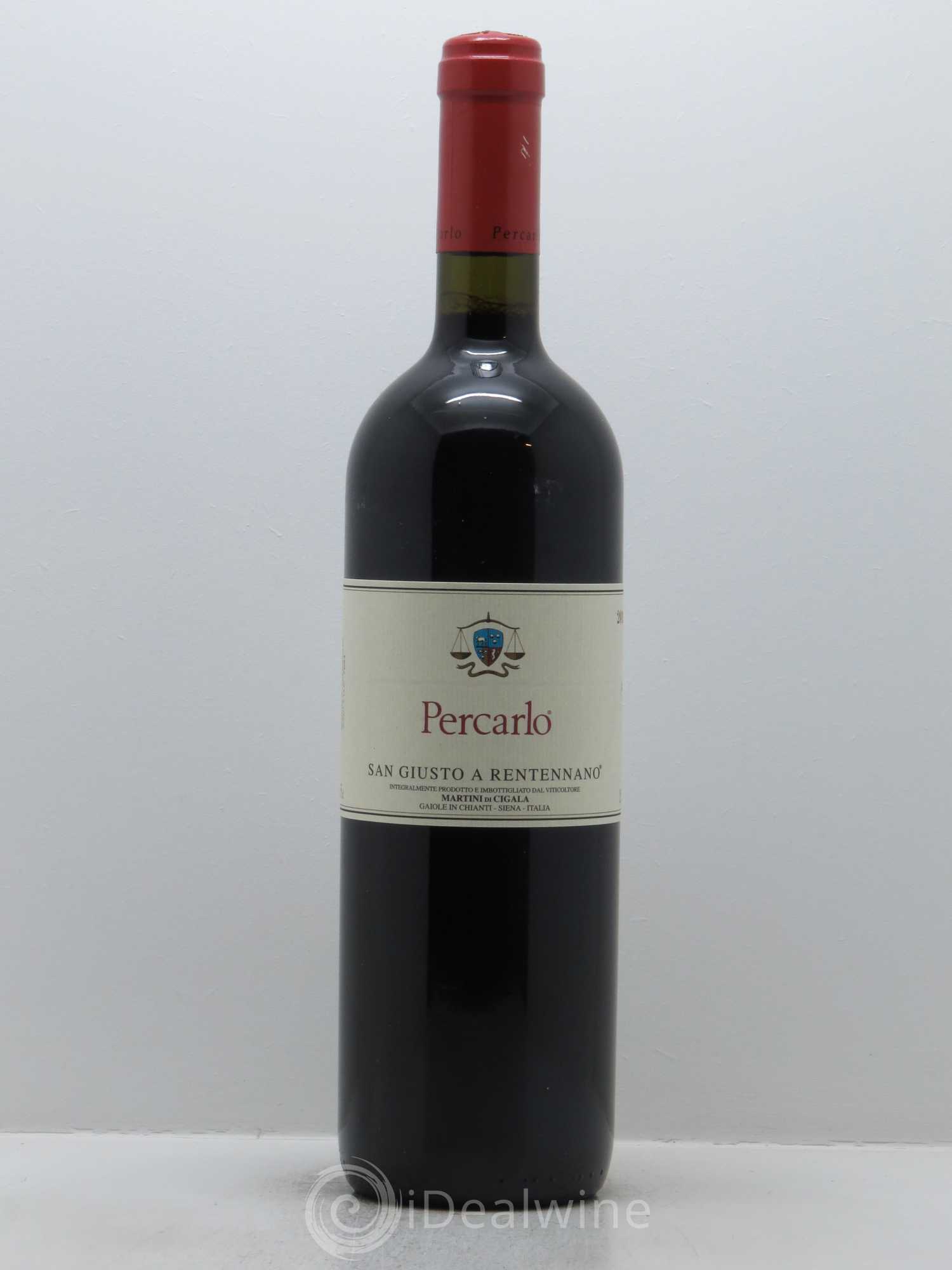 Toscana IGT San Giusto a Rentennano Percarlo Famille Martini di Cigala 2011 - Lot de 1 bouteille - 0