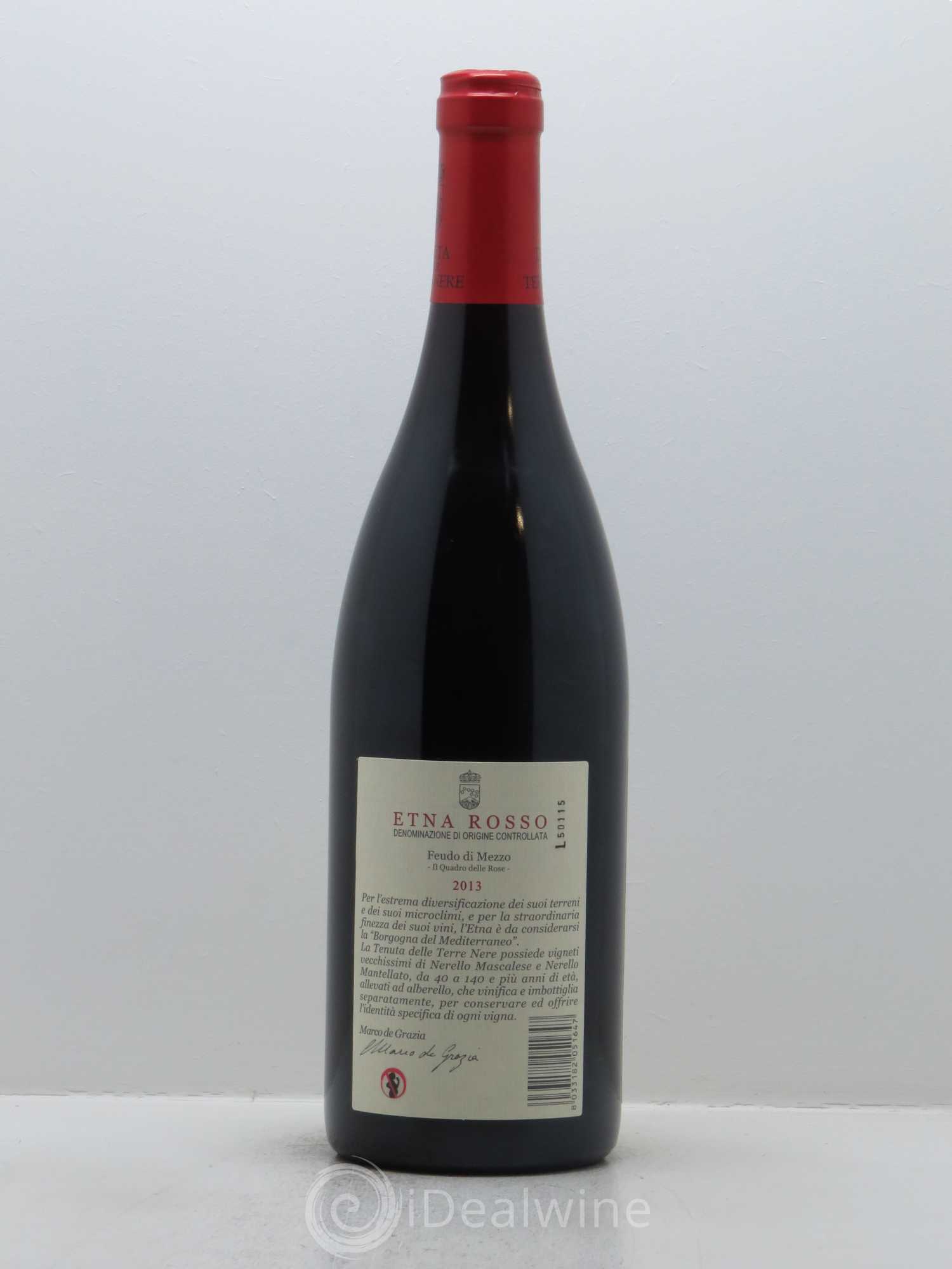 Etna Rosso DOC Tenuta delle Terre Nere Feudo di Mezzo 2013 - Lot de 1 bouteille - 1