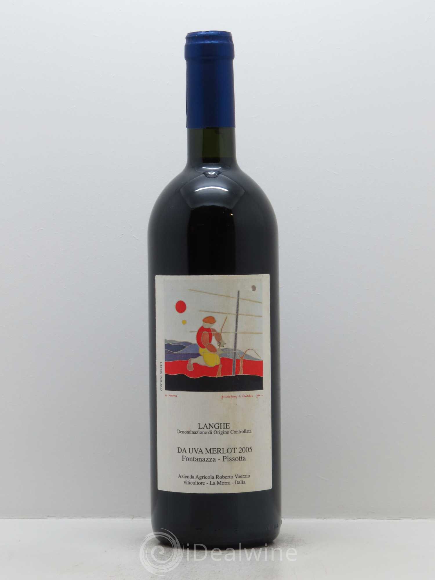 Langhe Roberto Voerzio Da Uva Merlot 2005 - Lot of 1 bottle - 0