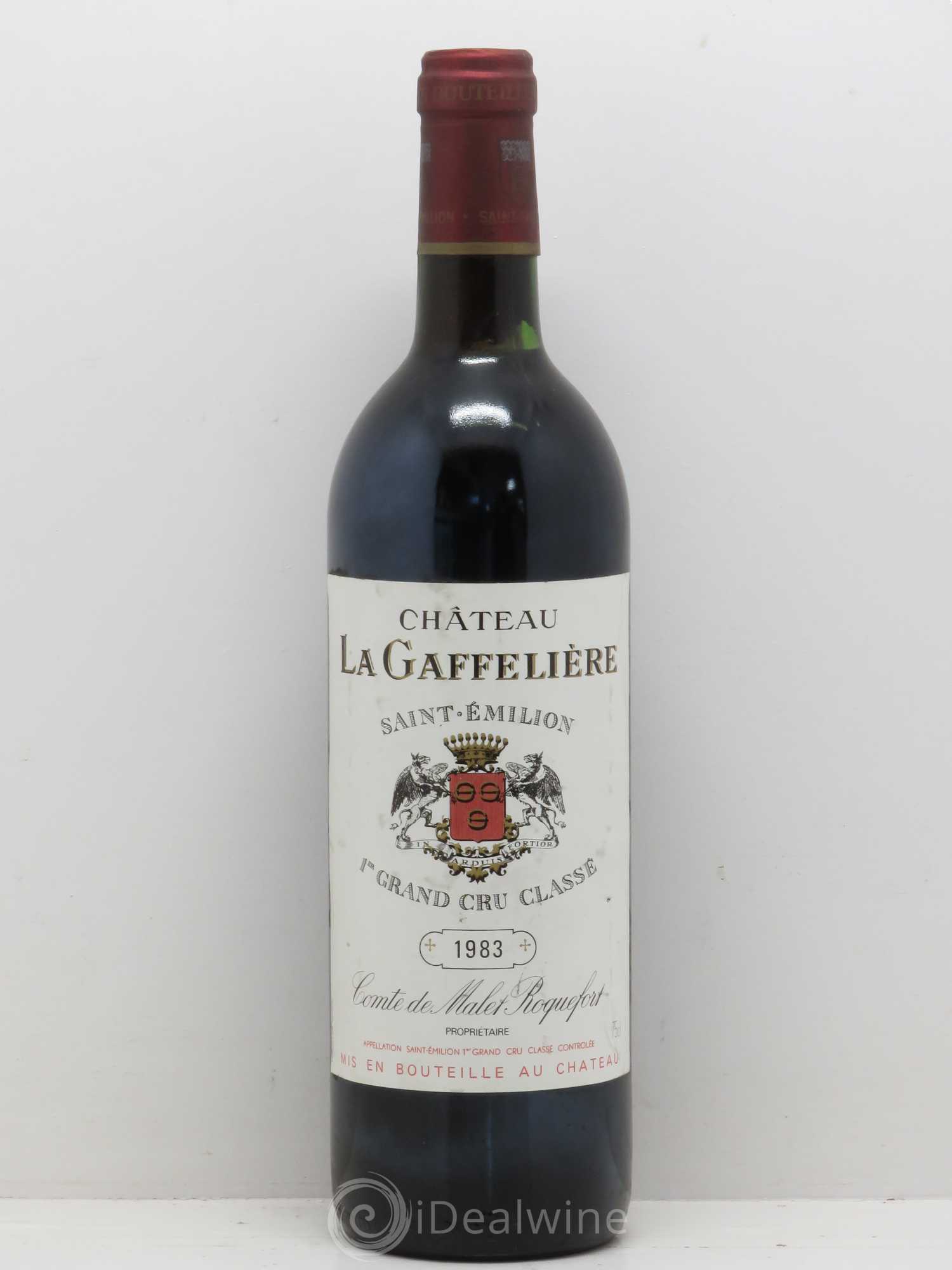 Château la Gaffelière 1er Grand Cru Classé B 1983 - Lot de 1 bouteille - 0