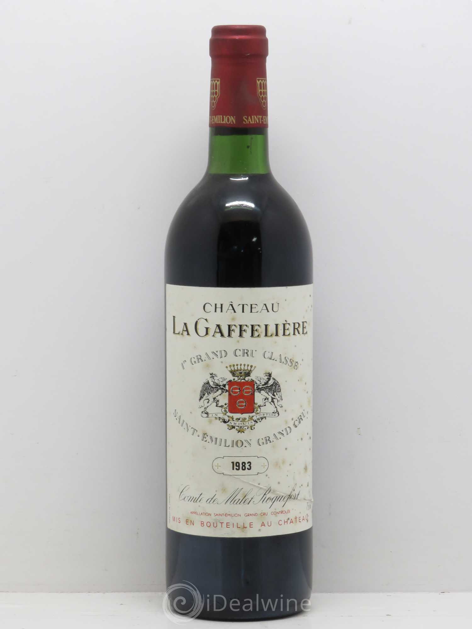 Château la Gaffelière 1er Grand Cru Classé B 1983 - Lot de 1 bouteille - 0