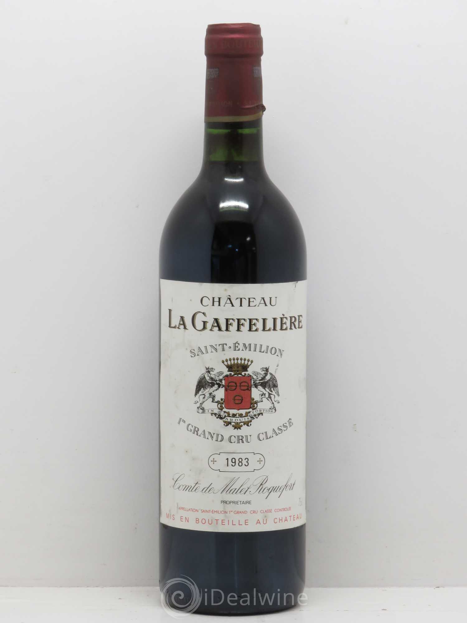 Château la Gaffelière 1er Grand Cru Classé B 1983 - Lot de 1 bouteille - 0