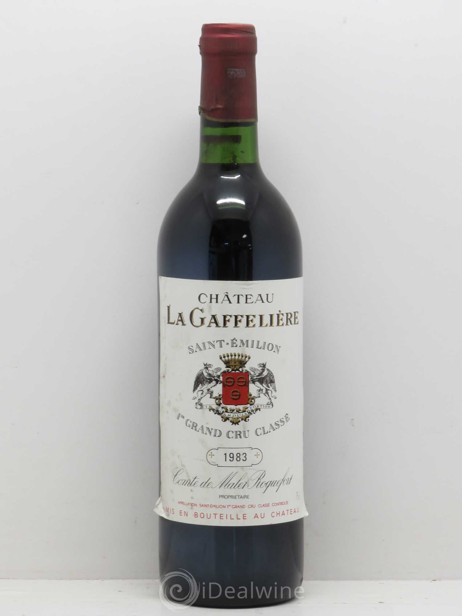 Château la Gaffelière 1er Grand Cru Classé B 1983 - Lot de 1 bouteille - 0