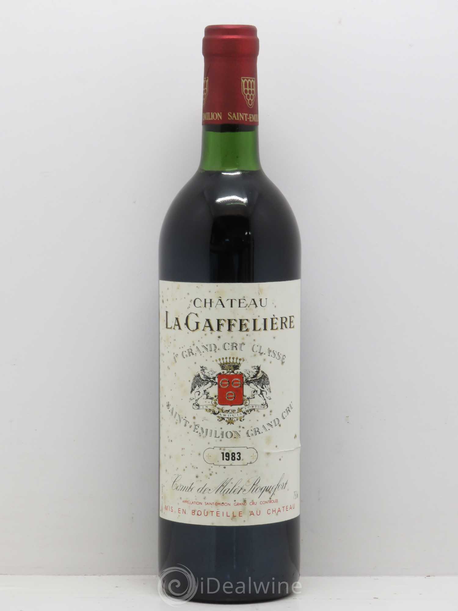 Château la Gaffelière 1er Grand Cru Classé B 1983 - Lot de 1 bouteille - 0