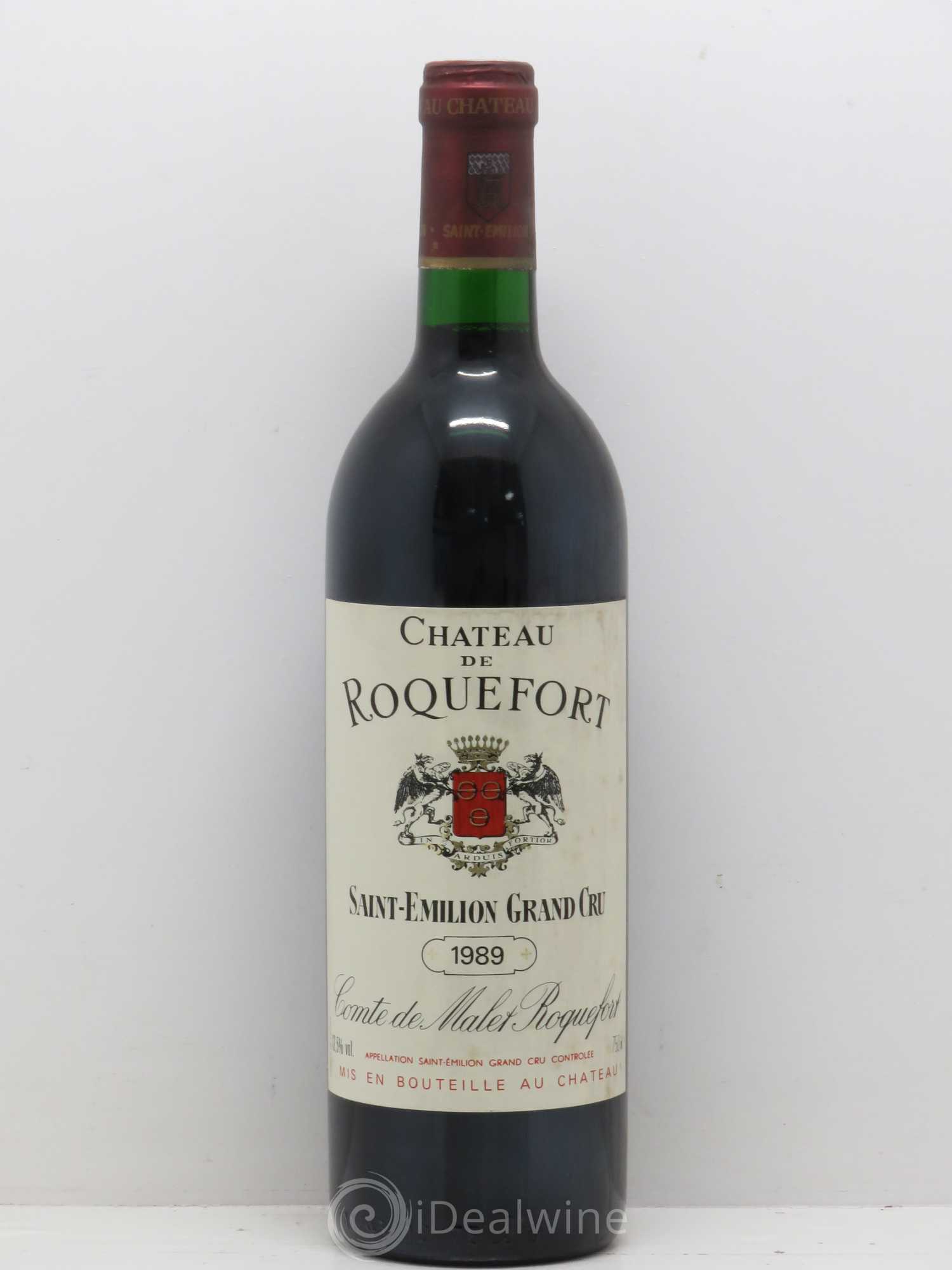 Saint-Émilion Château de Roquefort 1989 - Posten von 1 Flasche - 0