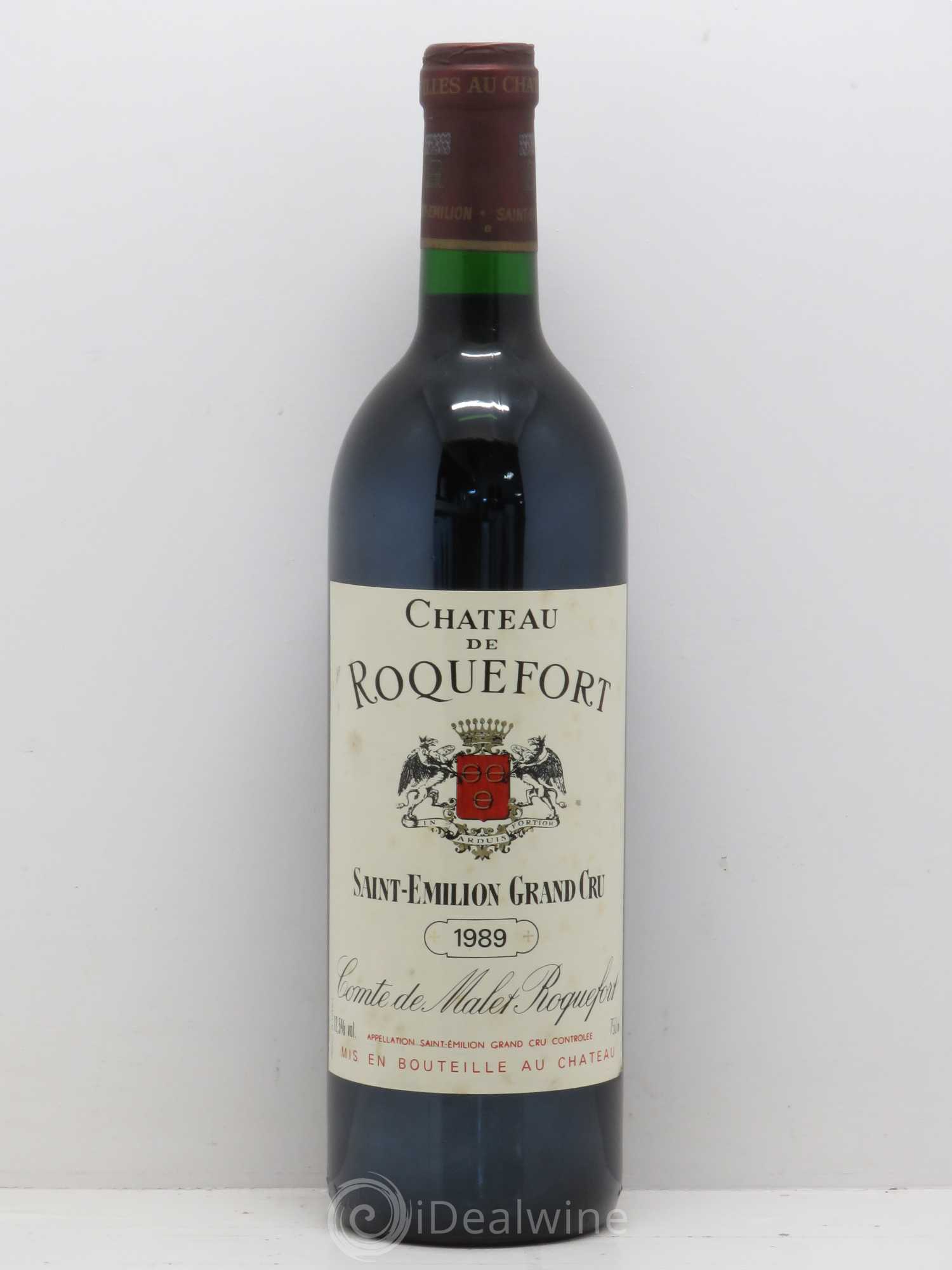Saint-Émilion Château de Roquefort 1989 - Posten von 1 Flasche - 0