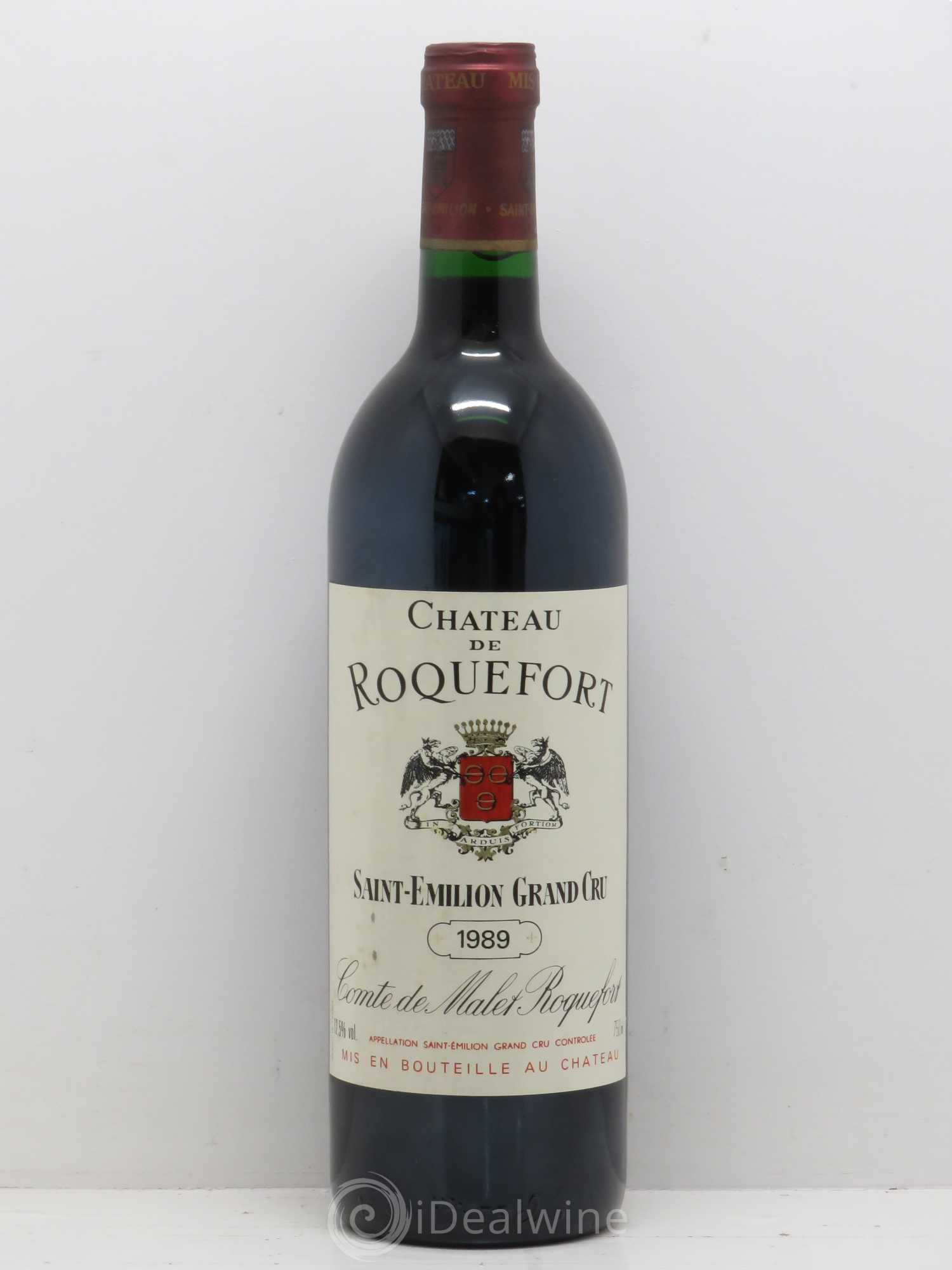 Saint-Émilion Château de Roquefort 1989 - Posten von 1 Flasche - 0