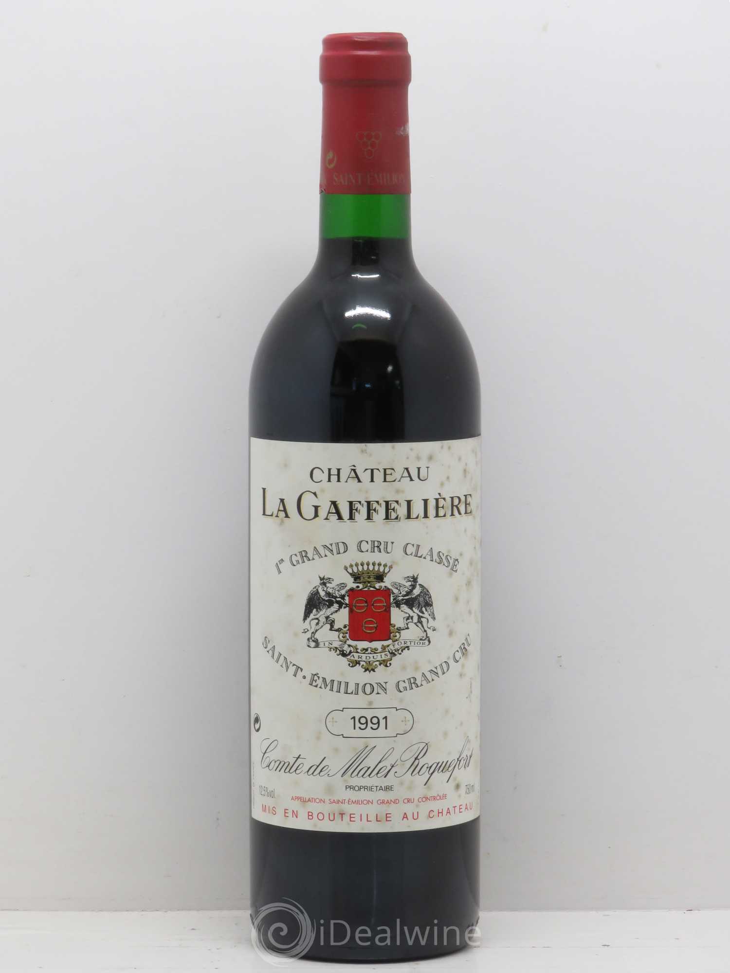 Château la Gaffelière 1er Grand Cru Classé B 1991 - Lot de 1 bouteille - 0