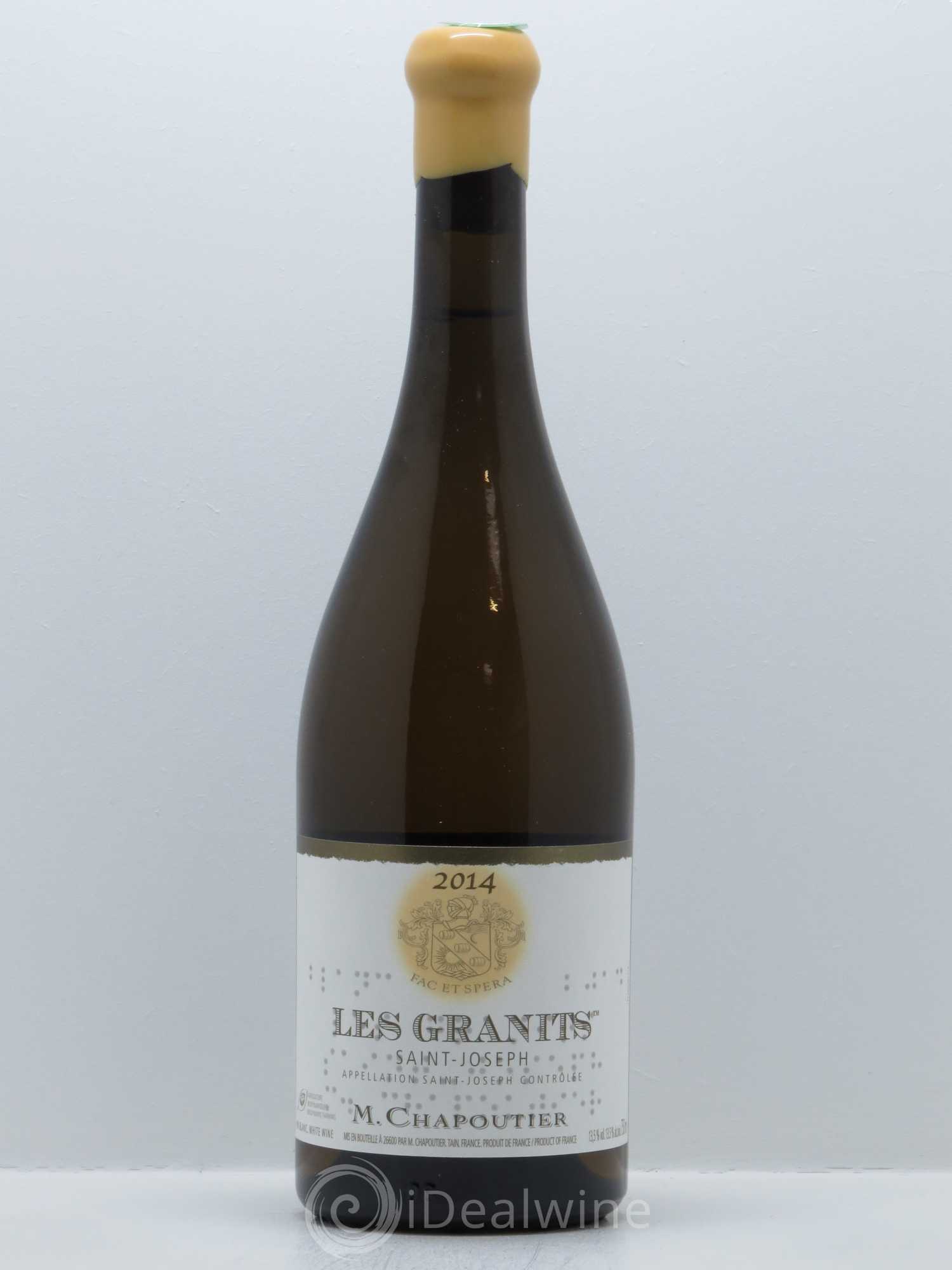 Saint-Joseph Les Granits Chapoutier 2014 - Lot de 1 bouteille - 0
