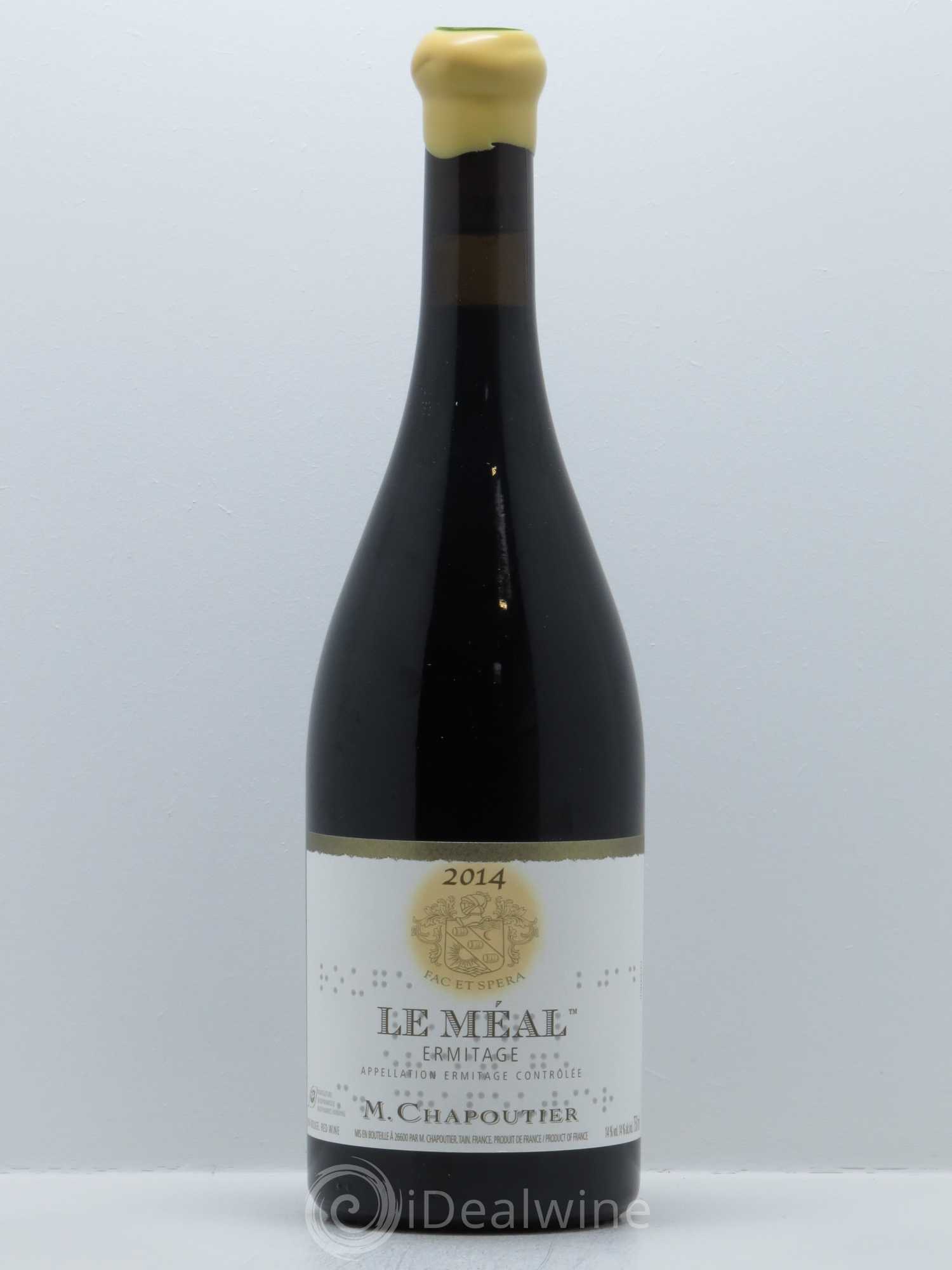 Hermitage Ermitage Le Méal Chapoutier 2014 - Posten von 1 Flasche - 0
